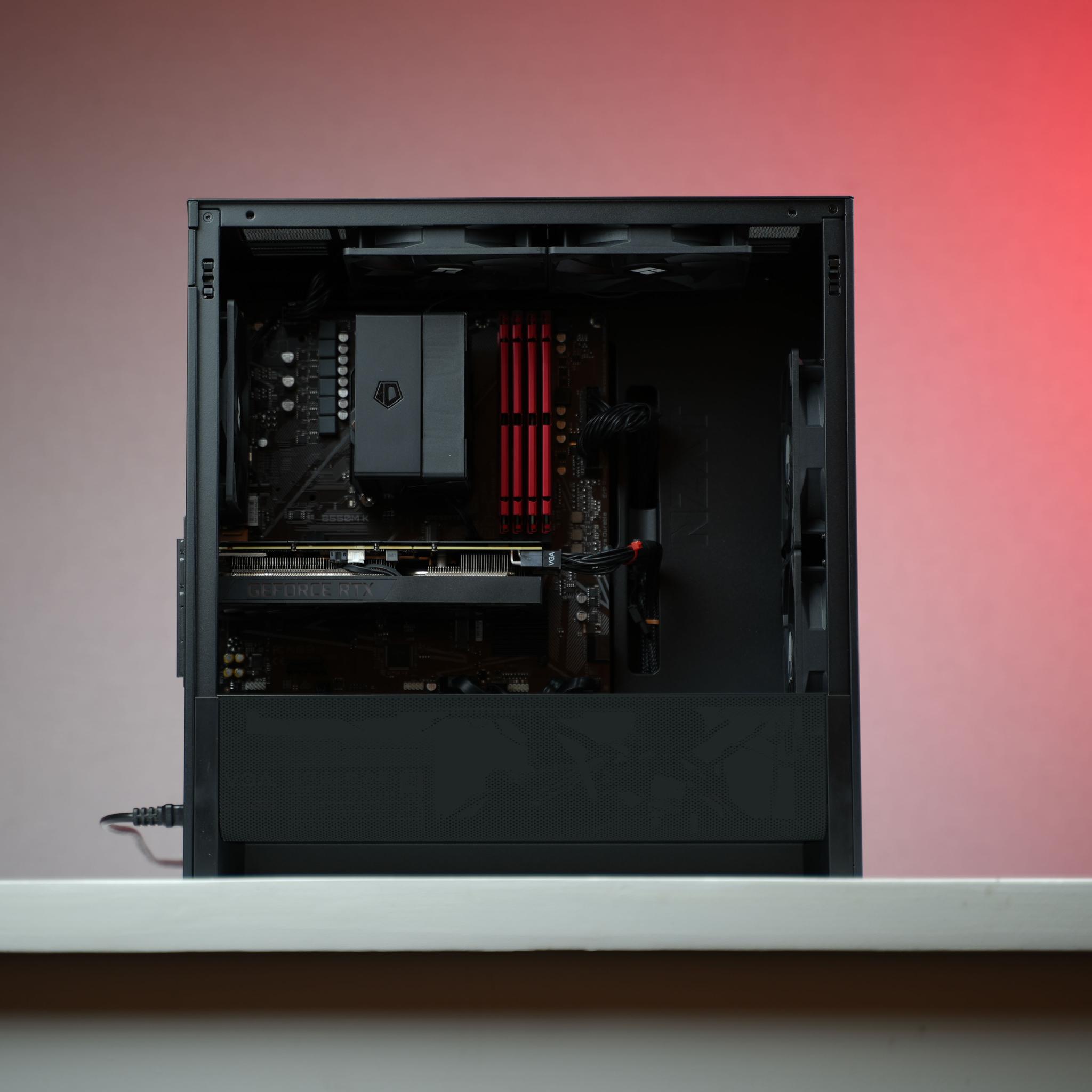 “PRO-ONEFORM” RTX 3060 Ti Ryzen 5 5500 16GB 1.3TB Windows 11 Pro Gaming PC