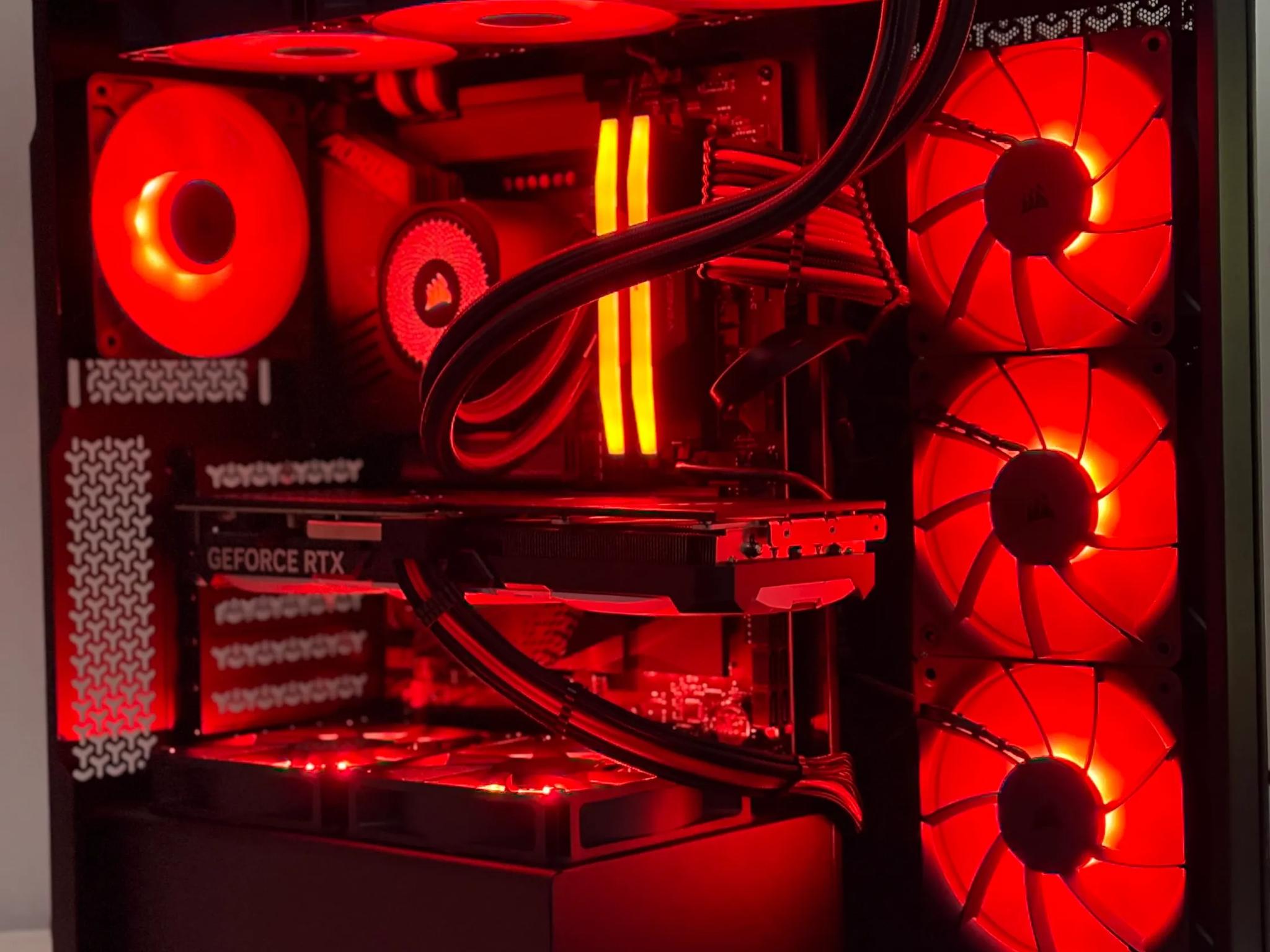 "CRIMSON VOID" | I9-12900K | 4070 SUPER OC | RGB