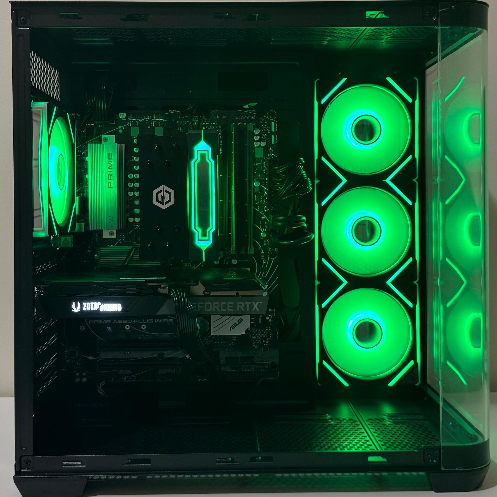AMD Ryzen 5 8400F 32GB DDR5 RAM GeForce RTX 3060 Ti WD Black SN850X 1TB NVMe SSD AM5 Gaming PC