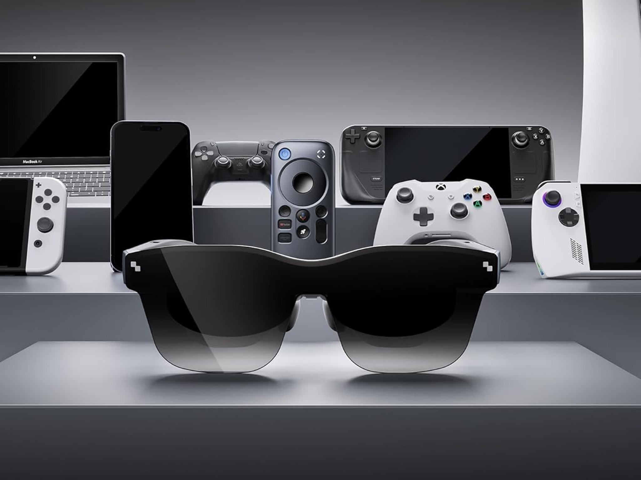 RAYNEO Air 2s AR/XR Glasses 201" 120Hz 5000 Nits FHD OLED Display, AR XR Video Gaming Glasses