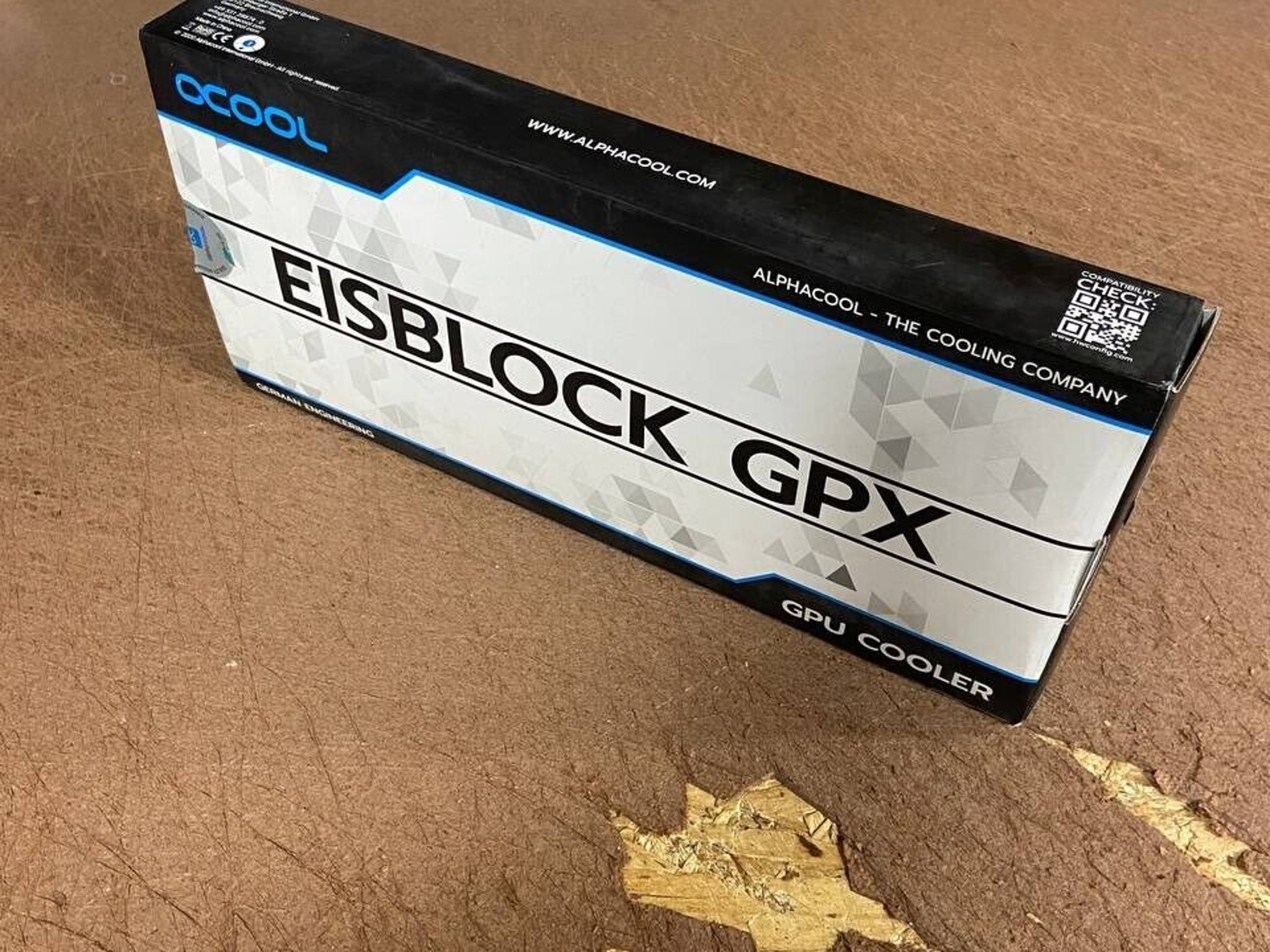 Alphacool Eisblock Aurora GPX-N Acryl Active Backplate 3090 TI Founders Edition