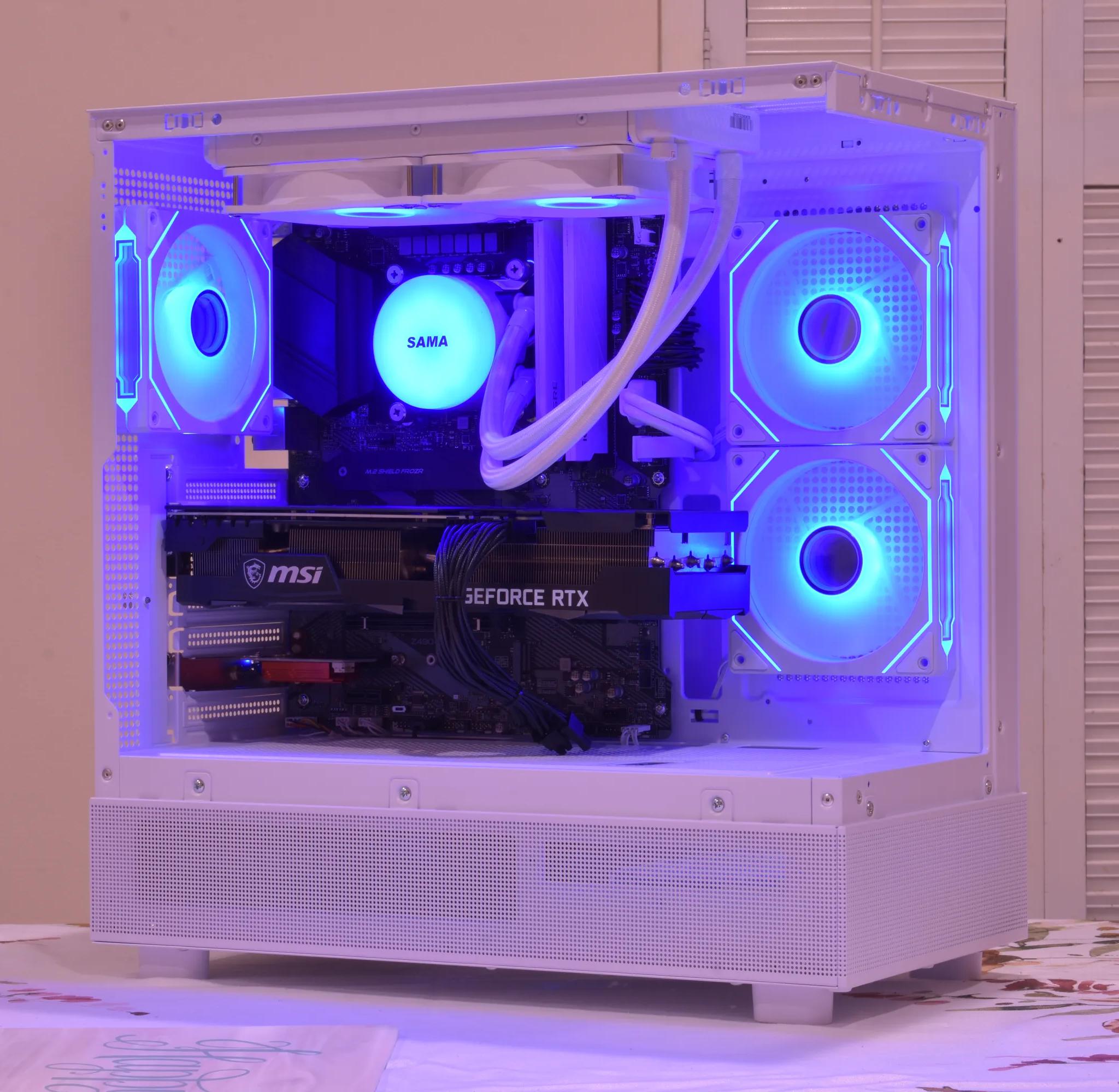 🎮Pro Gamer🎮 Intel i7 10700K | RTX 3070ti 8GB | 32GB DDR4 | 2TB Gen4 nVME SSD | RGB | Win11 + Wifi