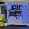 ❄️ WHITEOUT All White Gaming PC | RTX 5070 | Ryzen 7 7700 | 32GB DRR5 RAM | 1TB | Windows 11