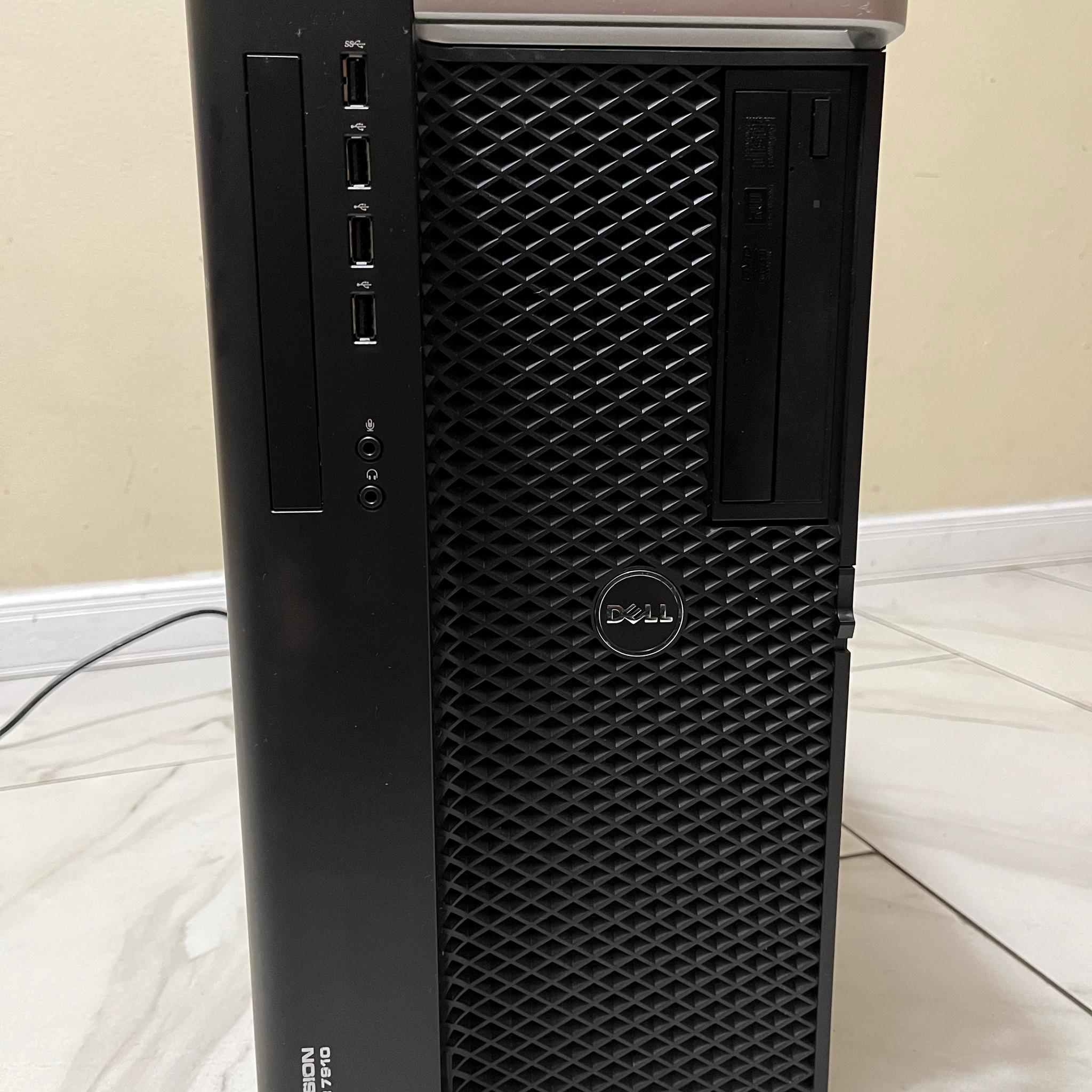 🔥NVIDIA GTX 1080 Ti, Intel Xeon 12 Core (Same as i7), 500 GB SSD, 12 GB RAM, Dell T7910 Gaming PC 🟢🔥
