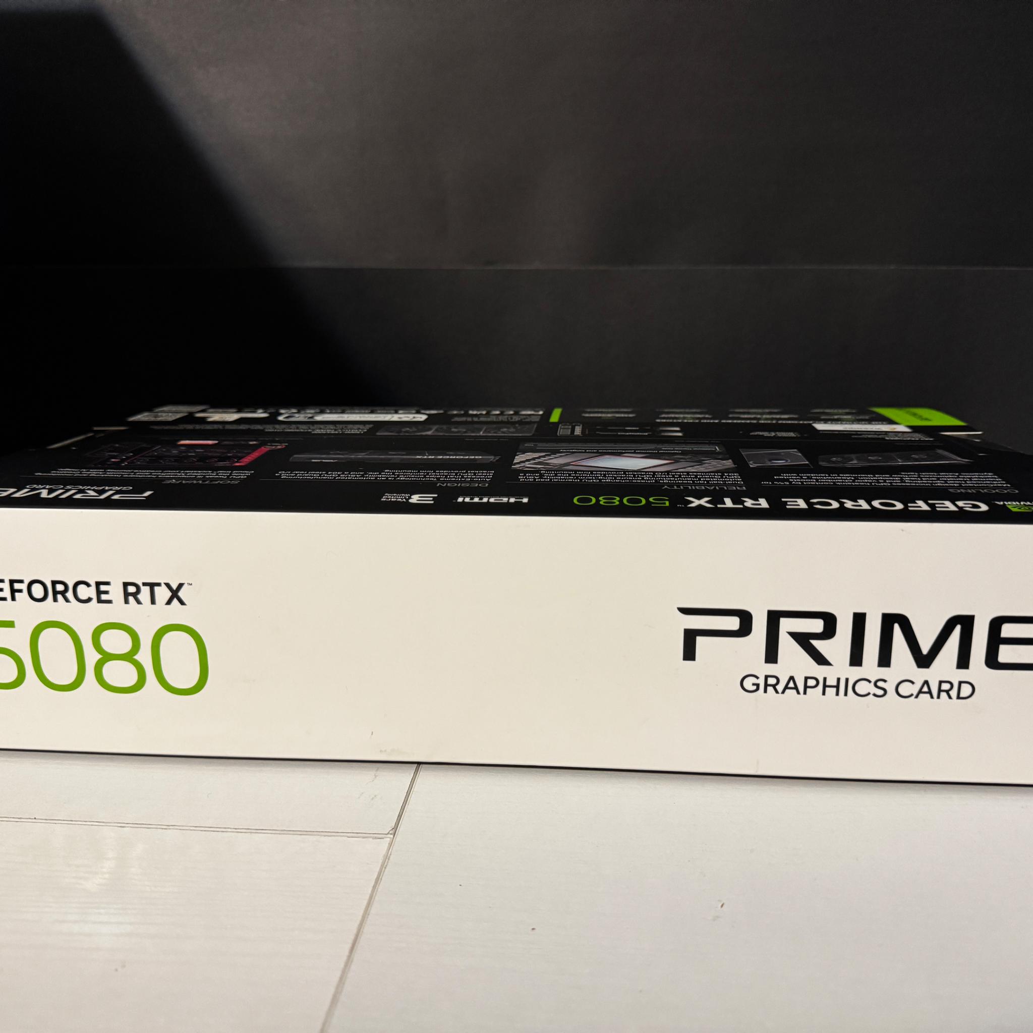 ASUS PRIME GeForce RTX™ 5080 16GB GDDR7 OC Edition