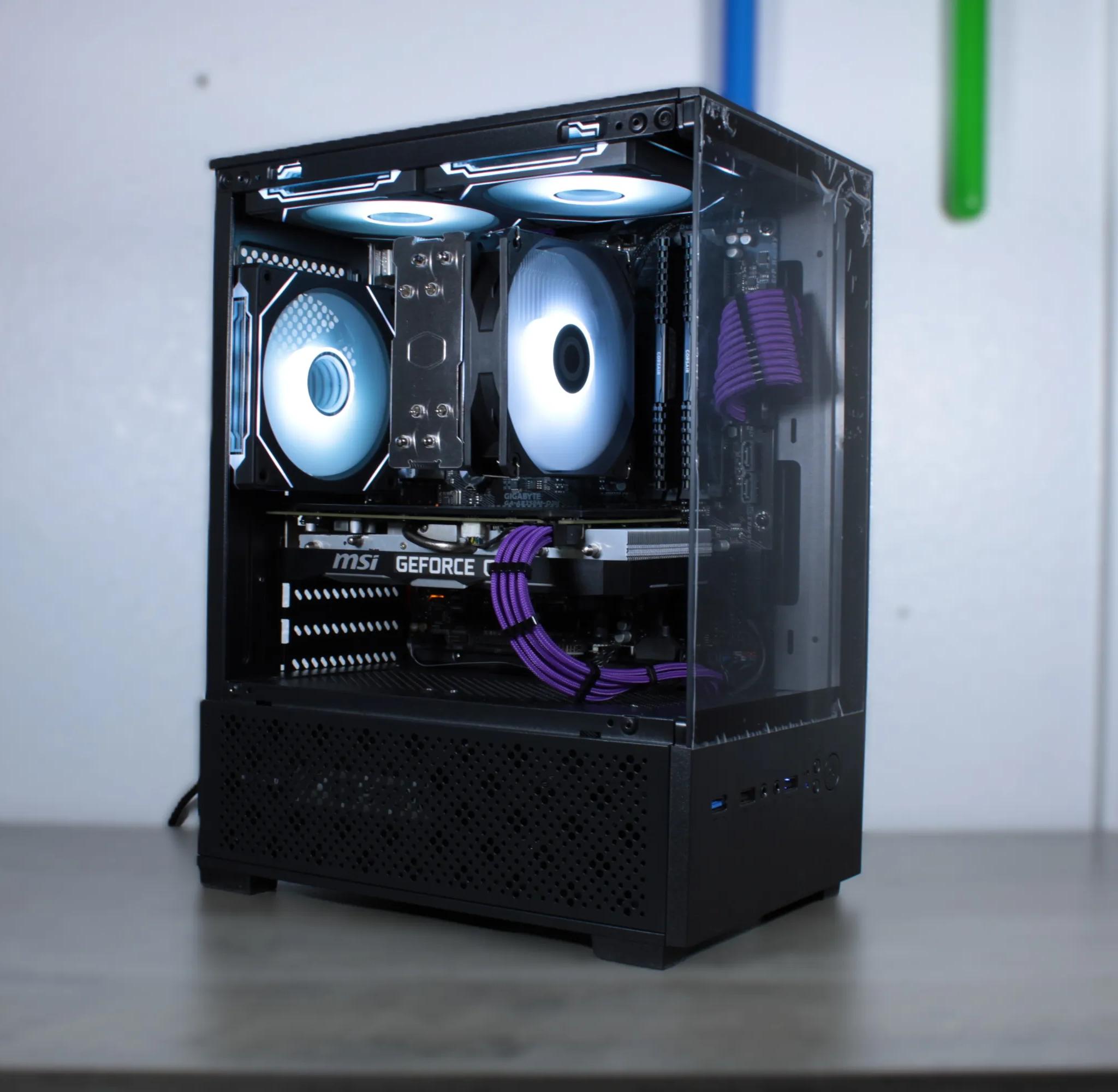 MSI 1660 Ti | Ryzen 5 2600x | micro ATX Case | 16GB 3200 MHz ram | 1TB NVMe | WiFi | Win 11