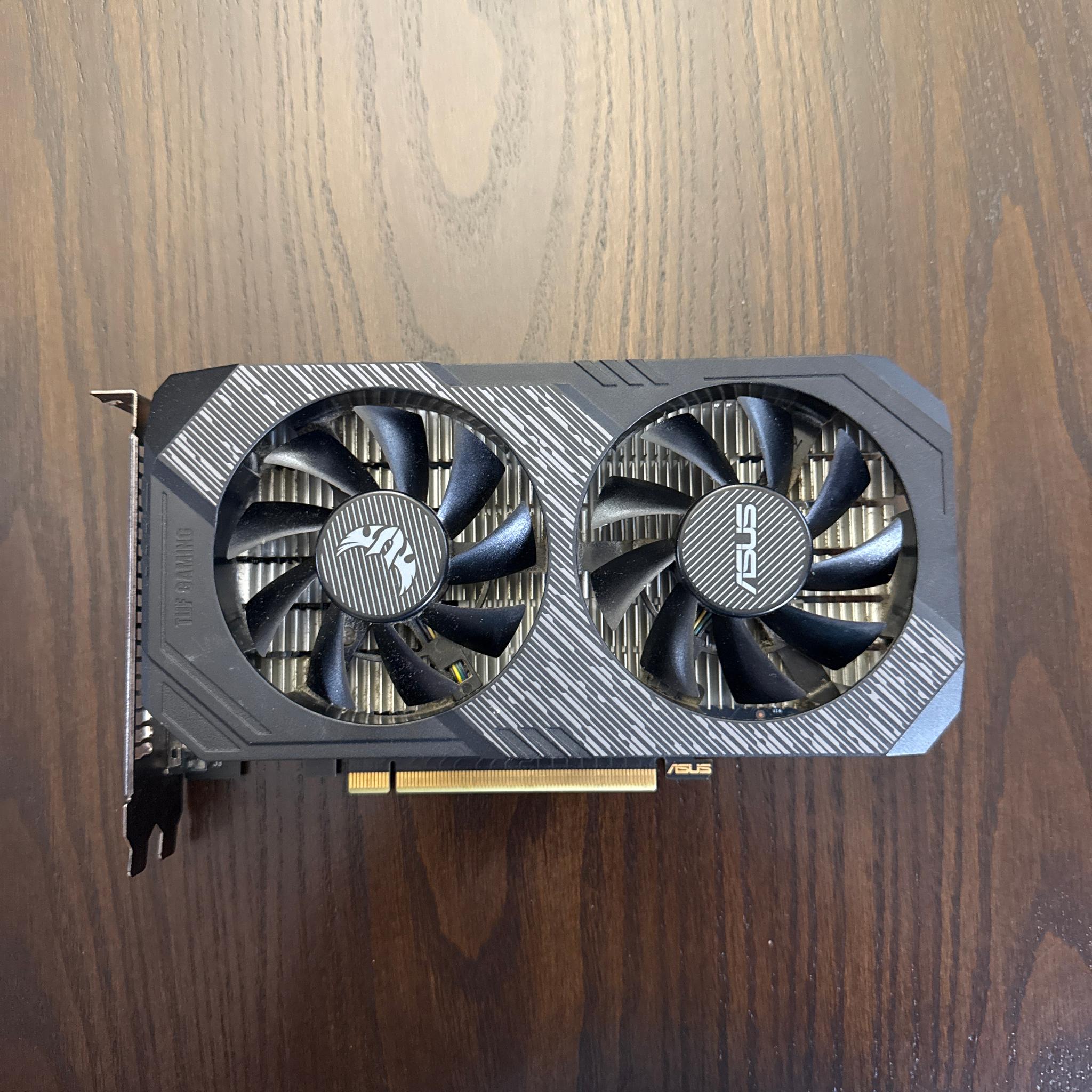 Asus TUF gtx 1650 4g (No pcie connector required)