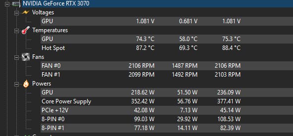 EVGA 3070 XC3
