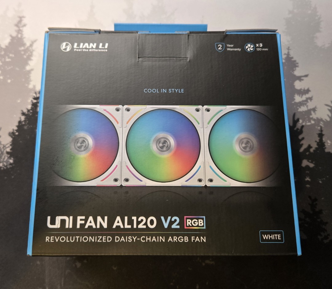 Lian Li UNI FAN AL120 V2 (3-Pack) (White Edition) | Jawa