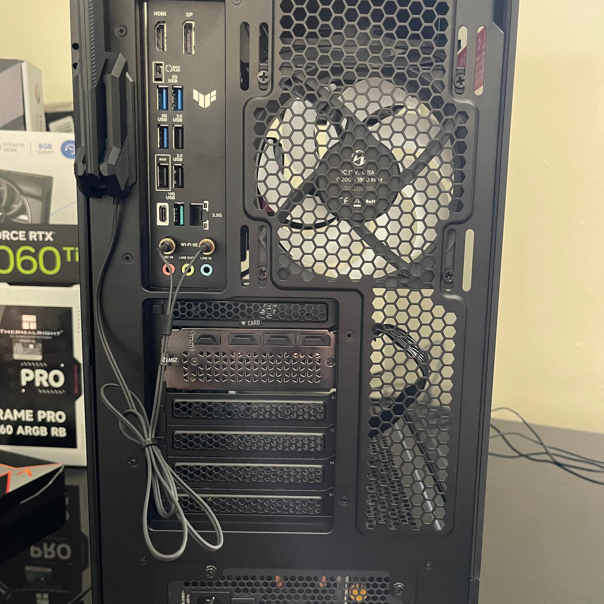 1440p Gaming PC/ RTX 5060 TI/ Ryzen 5 7500X3d/ 16Gb DDR5/ 1Tb NVMe/ liquid cooled