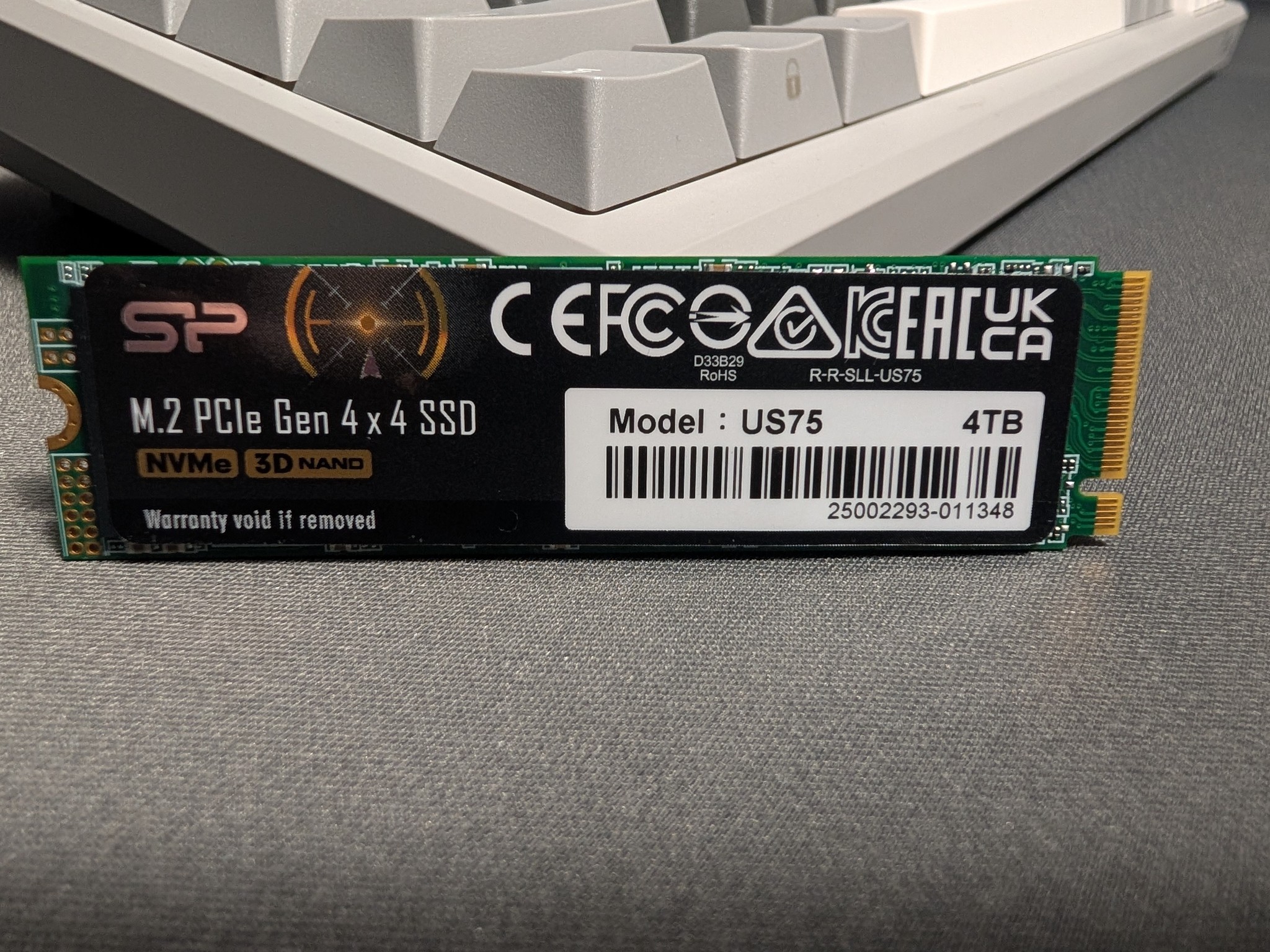 Silicon Power US75 4TB M.2-2280 PCIe 4.0 X4 NVMe SSD