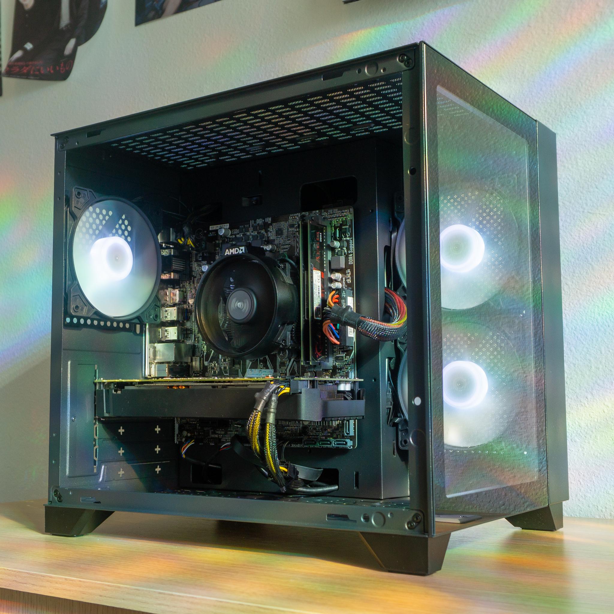 VE5 - Ryzen 5 3500 / GTX 1070 Ti 8GB / 16GB RAM / 500GB NVMe SSD - Gaming PC 🚄FREE SHIPPING