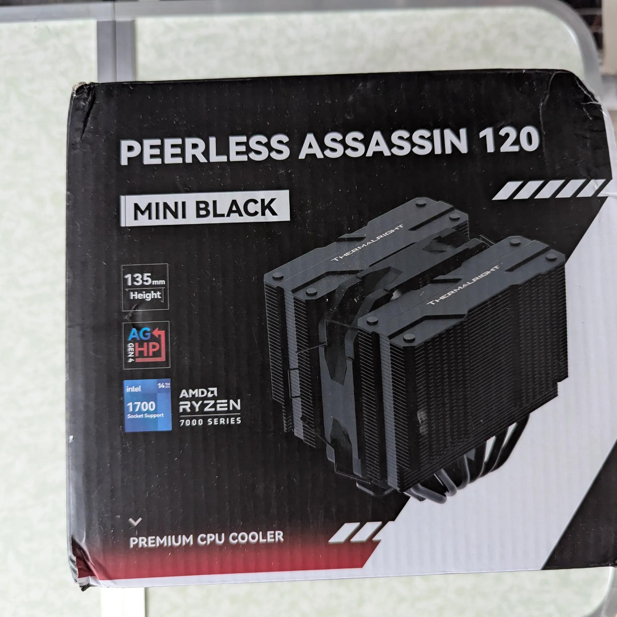 Thermalright Peerless Assassin 120 Mini Black CPU Air Cooler
