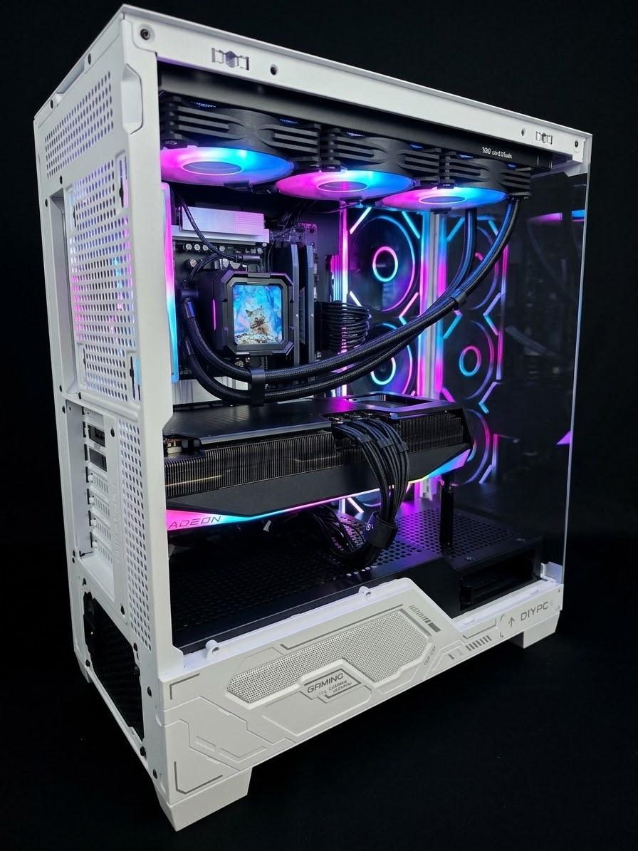 RX 9070 XT-Ryzen 7 9800x3d-32GB DDR5 6000-2TB(1+1) NVME Gaming PC
