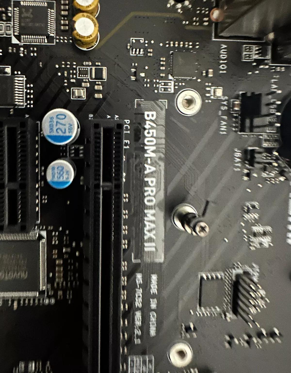 MSI B450m-A Pro Max ii AM4 Motherboard