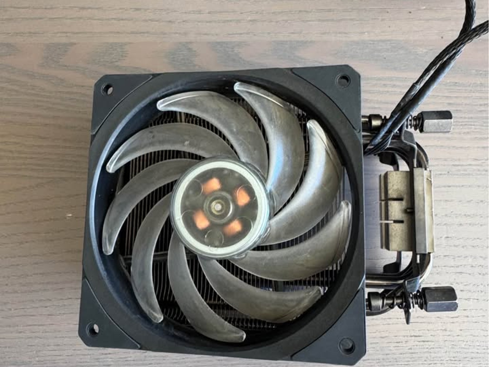 Cooler Master Hyper 212 Evo Black Edition with 120mm RGB Fan cpu cooler