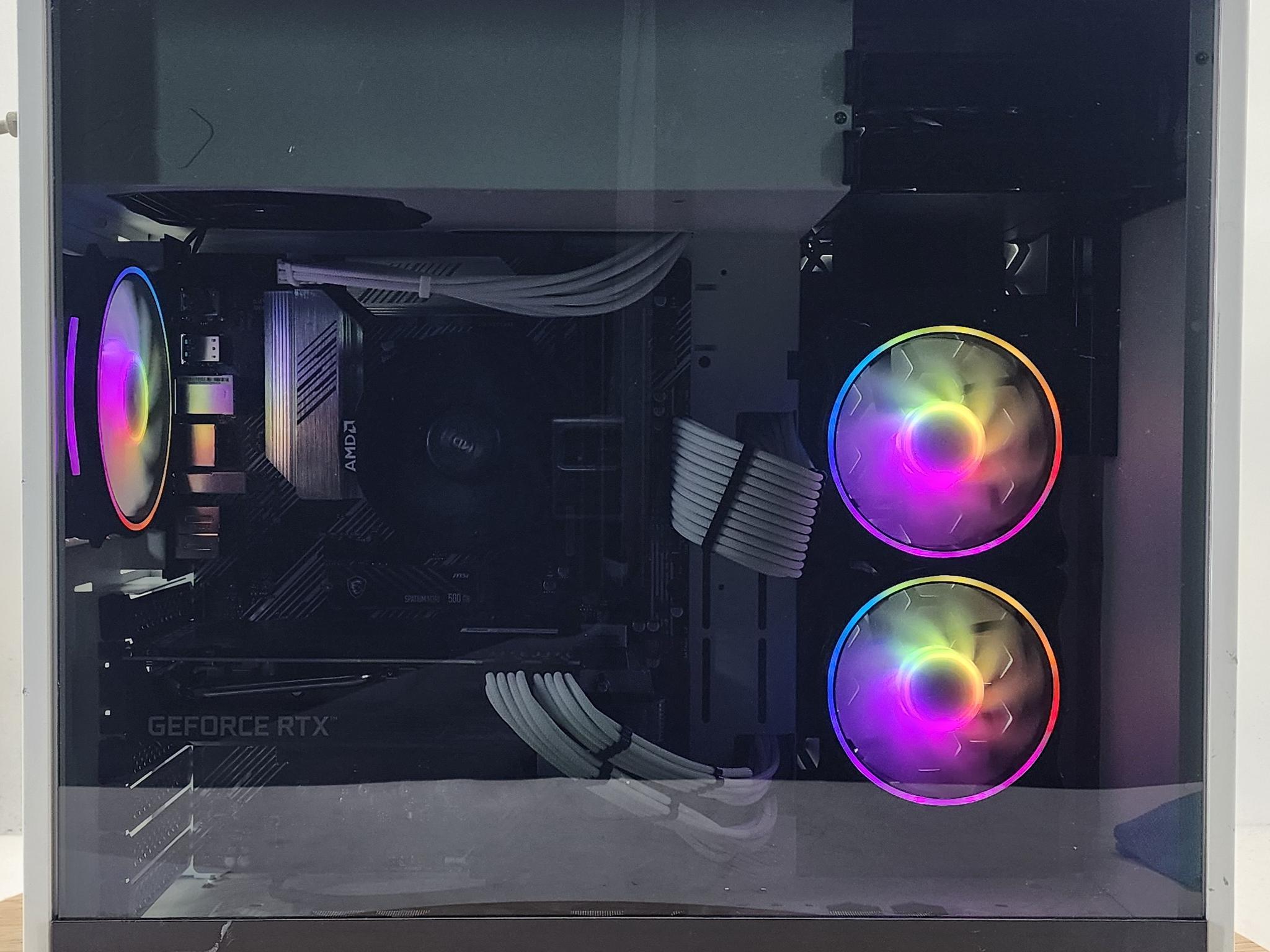 Gaming PC Ryzen 5 5500 16GB RAM 500GB SSD RTX 3060 Ti 8GB Windows 11 Computer