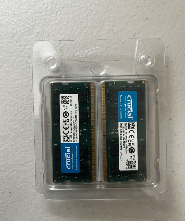 Crucial 2x16GB DDR4-3200 SODIMM Notebook RAM Kit