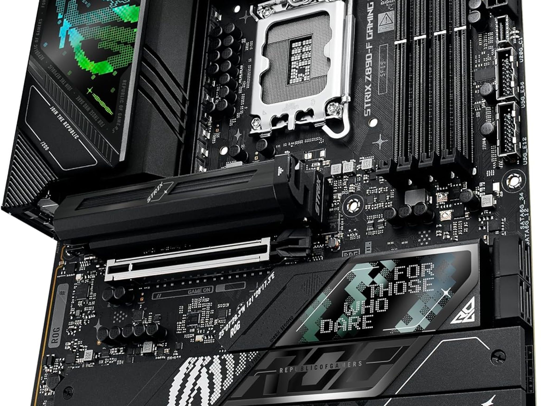 ASUS ROG Strix Z890-F Gaming WiFi7 LGA 1851 ATX DDR5 Desktop Motherboard