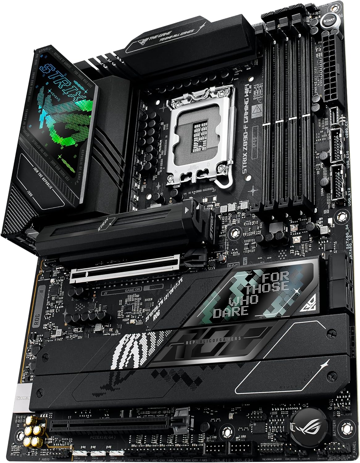 ASUS ROG Strix Z890-F Gaming WiFi7 LGA 1851 ATX DDR5 Desktop Motherboard