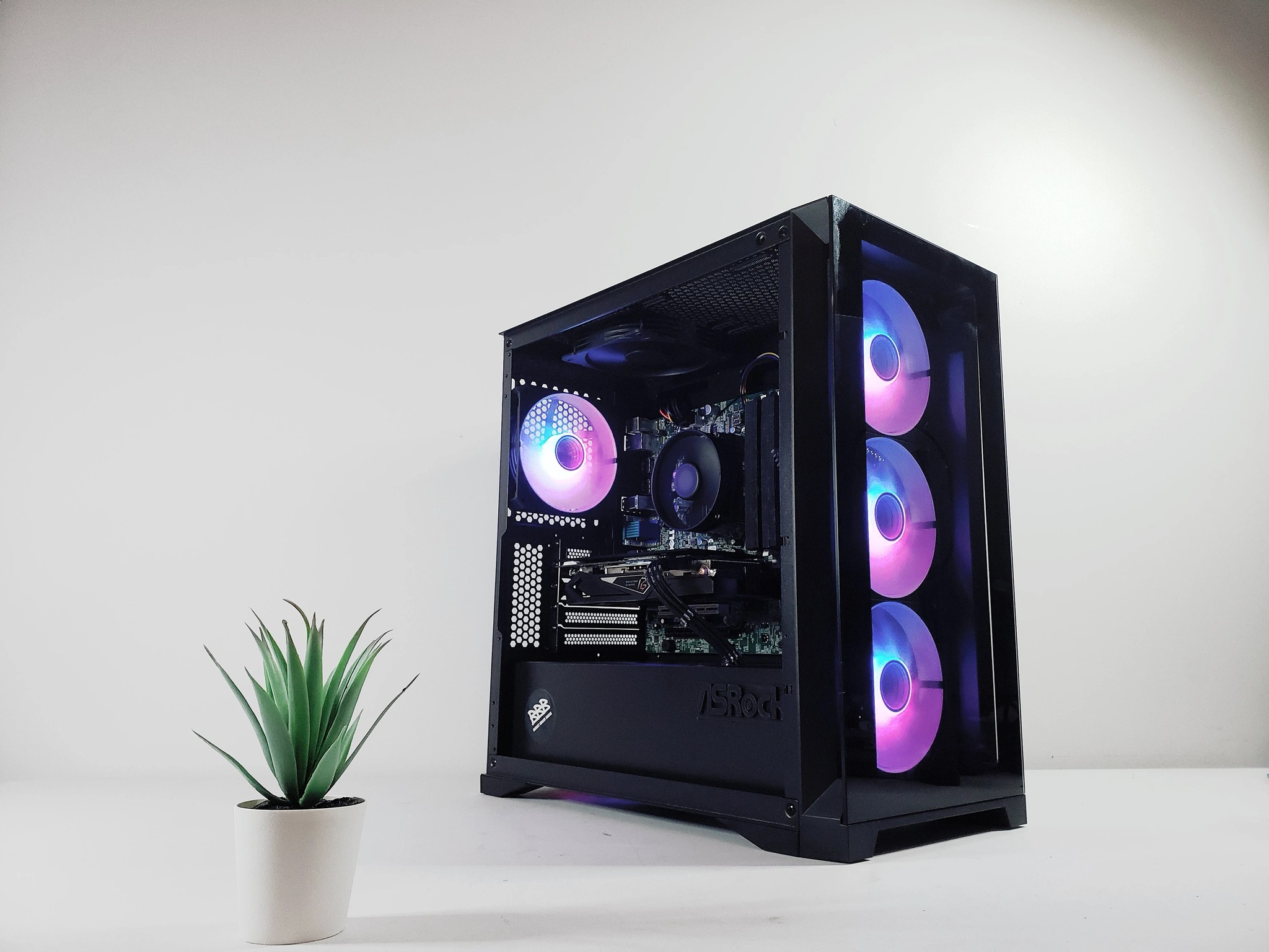 🚨 Budget Gaming PC | ⚙️RX570 | Custom RGB ✨ |