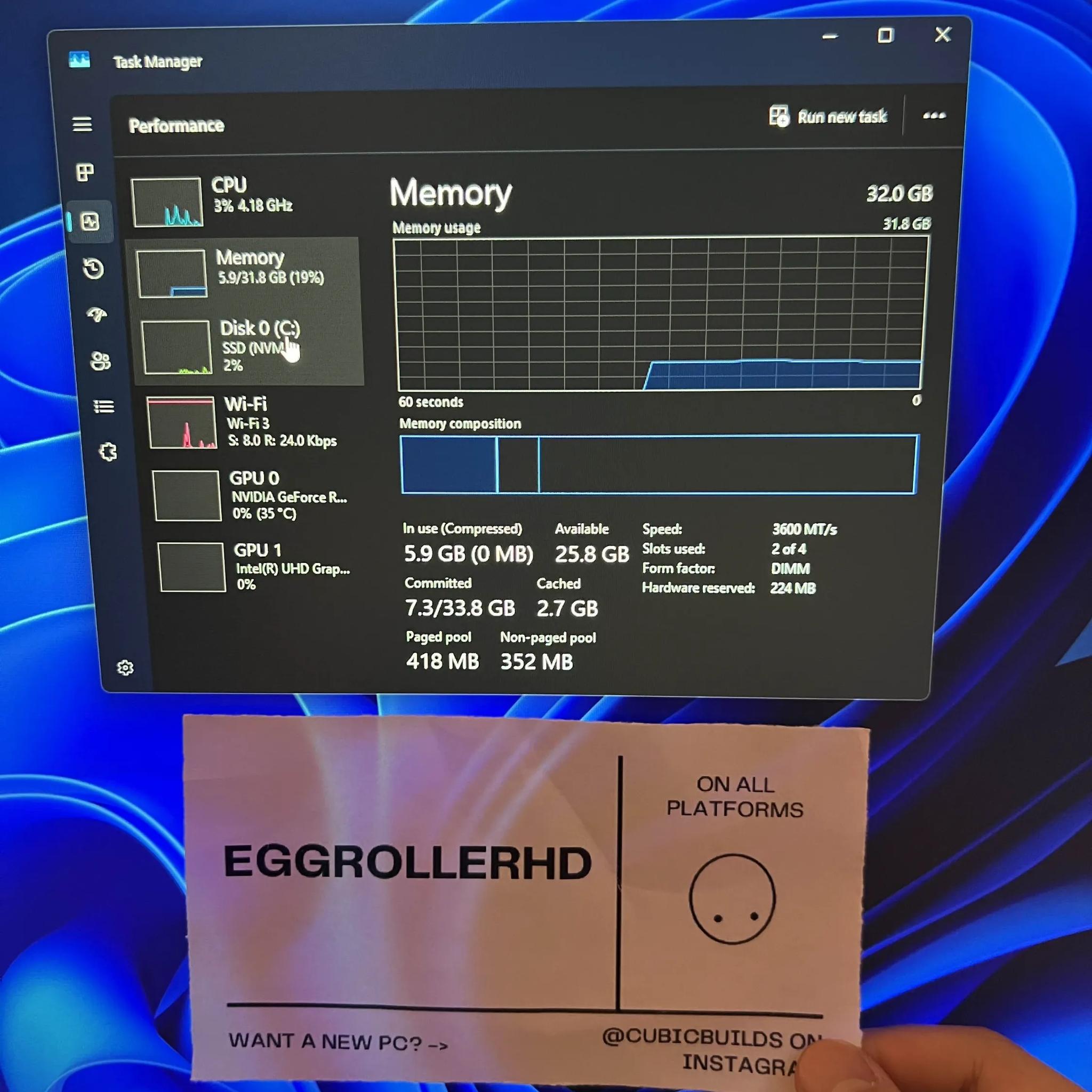 WINTER SALE | RTX 3070, i5-12400, 32GB RAM, 1TB SSD