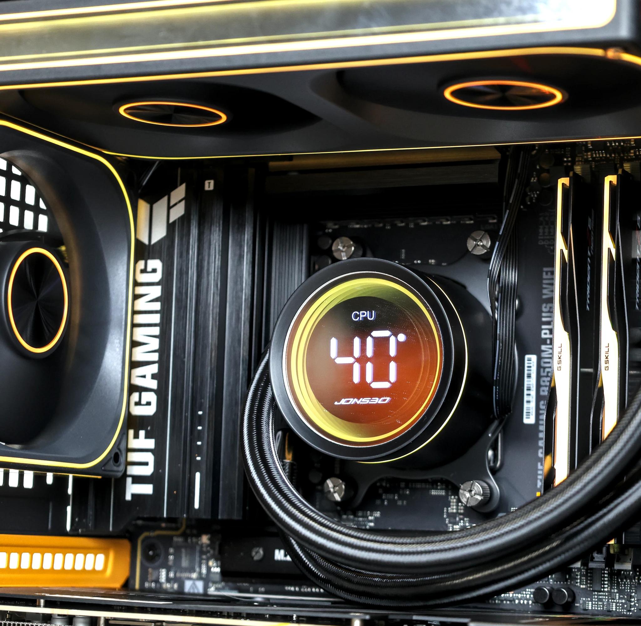 I Feel Orange - Compact 20L 9850X3D+ 5080 Build