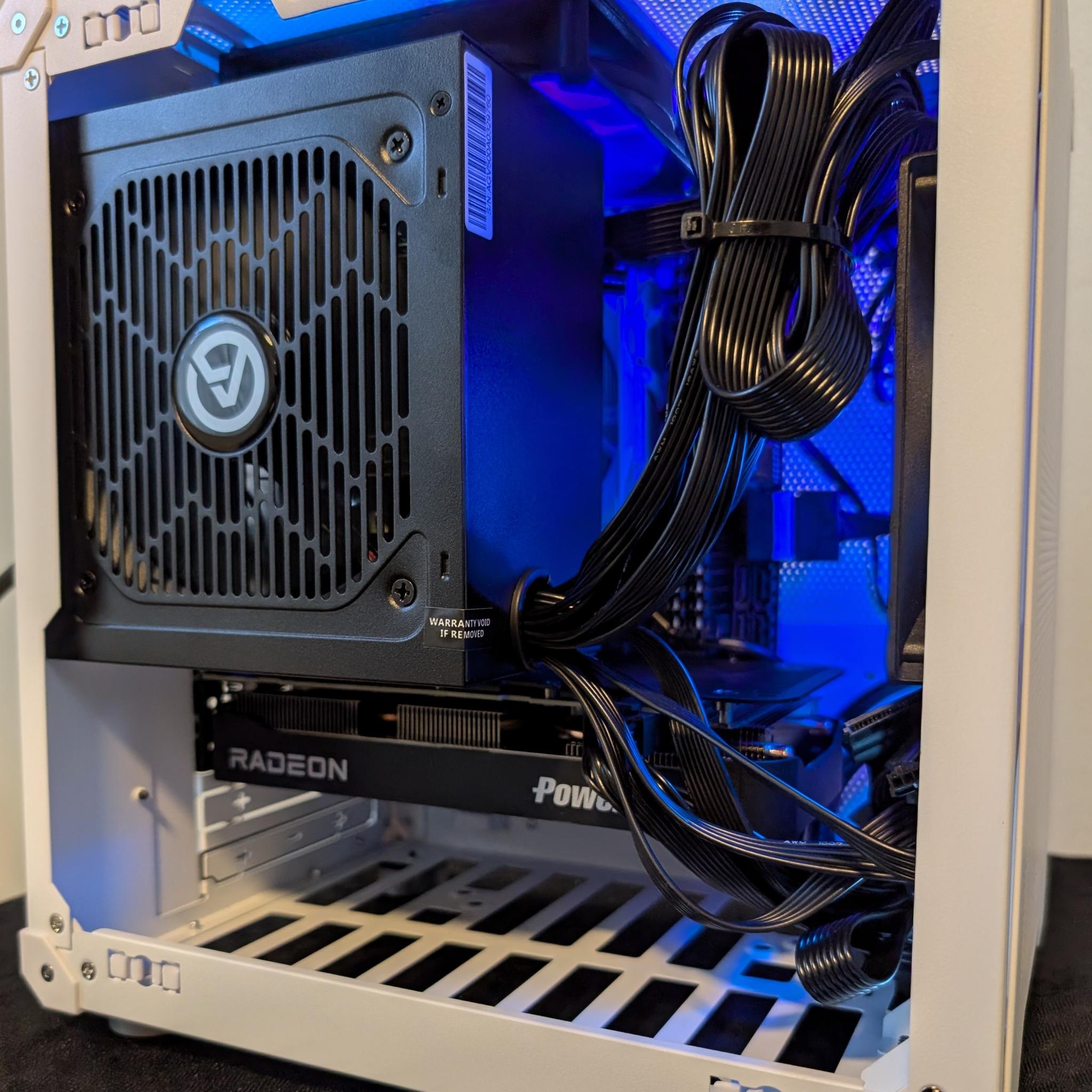 SFF 1440p Gaming PC RX 9060 XT 16GB-Ryzen 5 5600x-1 TB NVME