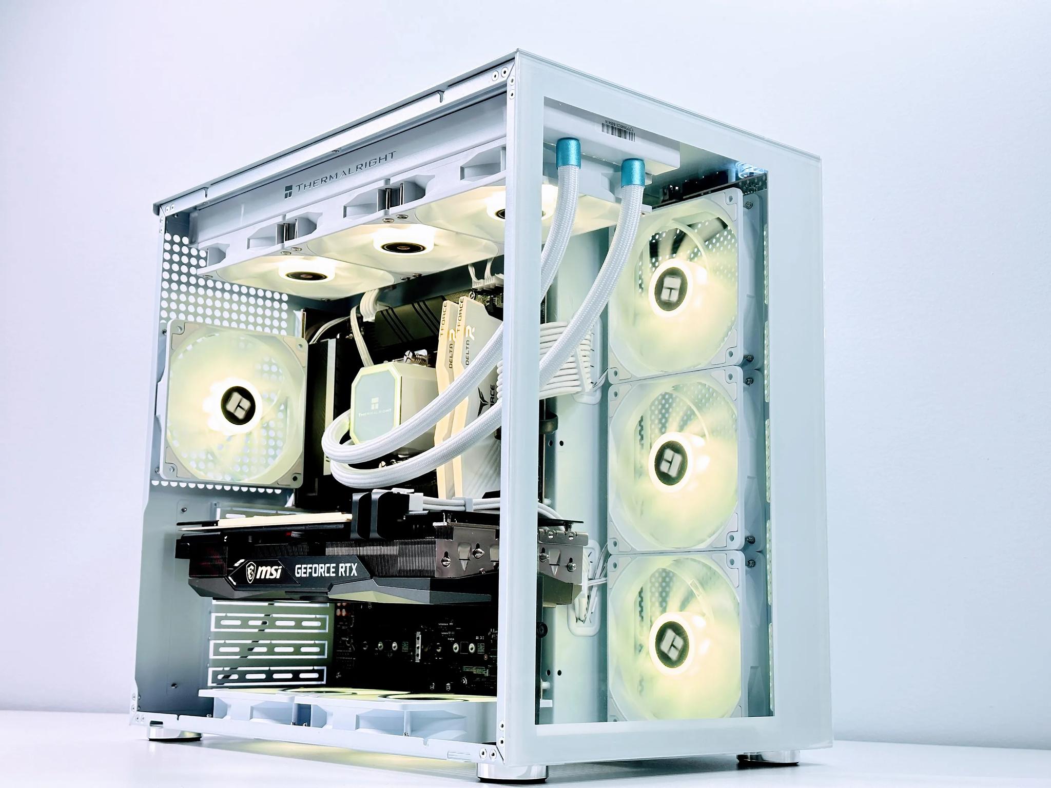 🫗 Liquid Cooled Gaming PC🫗 Nvidia RTX 3070 Ti 8GB❄️Intel 13500T 14 core❄️32GB DDR4❄️1TB NVME