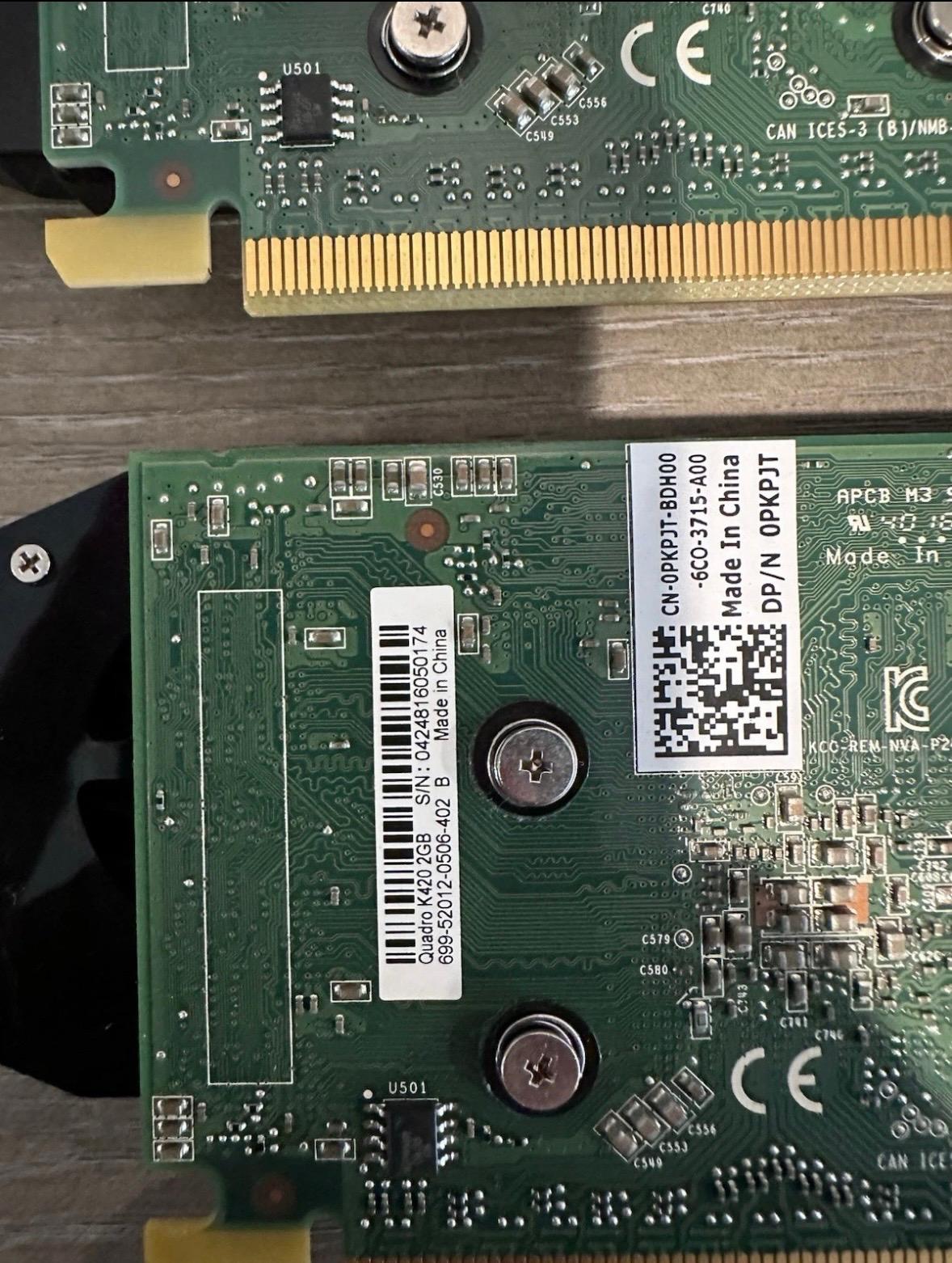 Nvidia Quatro K420 Bundle