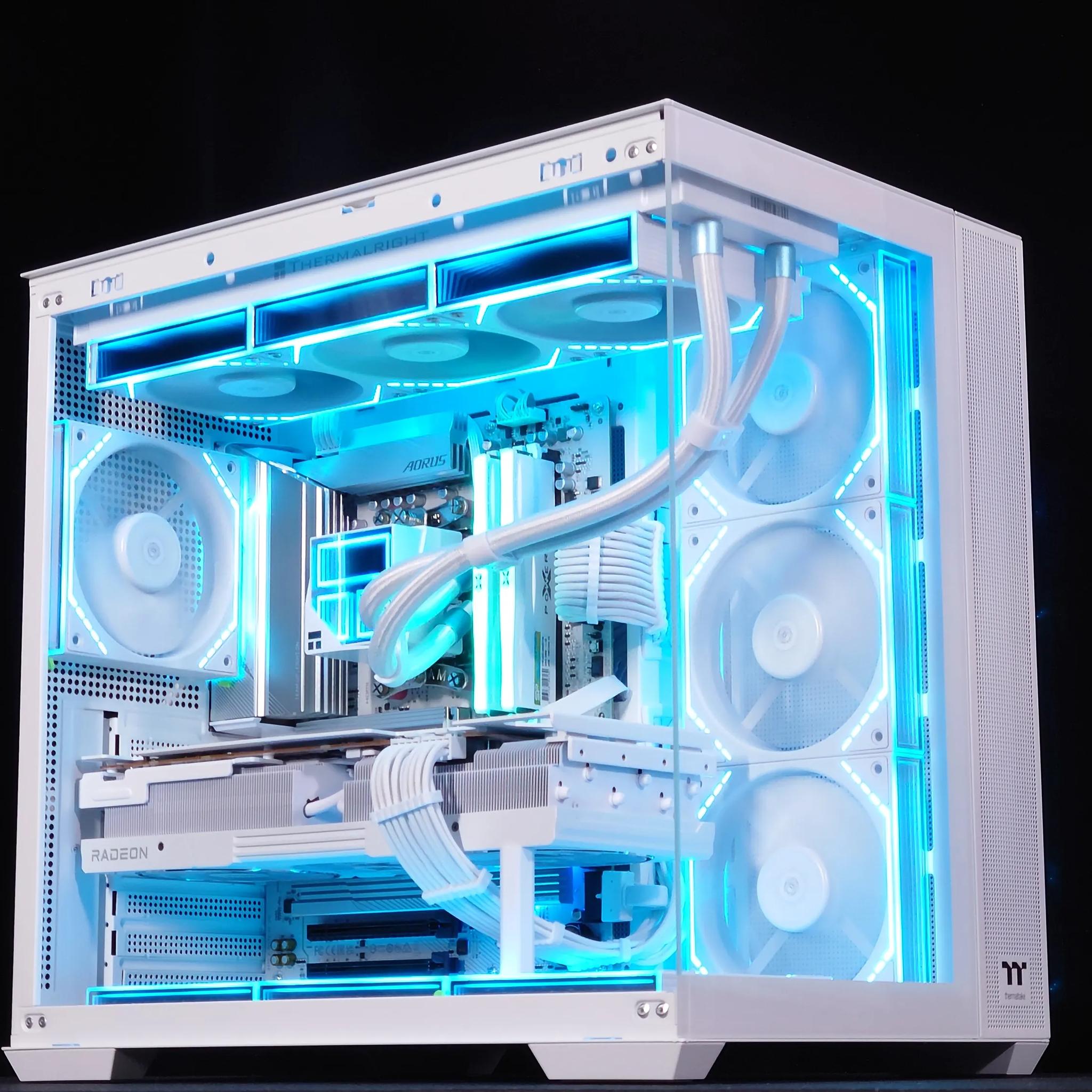 🤍🐻‍❄️Extreme Gaming PC❄️ AMD RX 7900 XT 20GB❄️AMD Ryzen 7 8700F❄️ 32GB DDR5 Ram❄️2TB NVME SSD