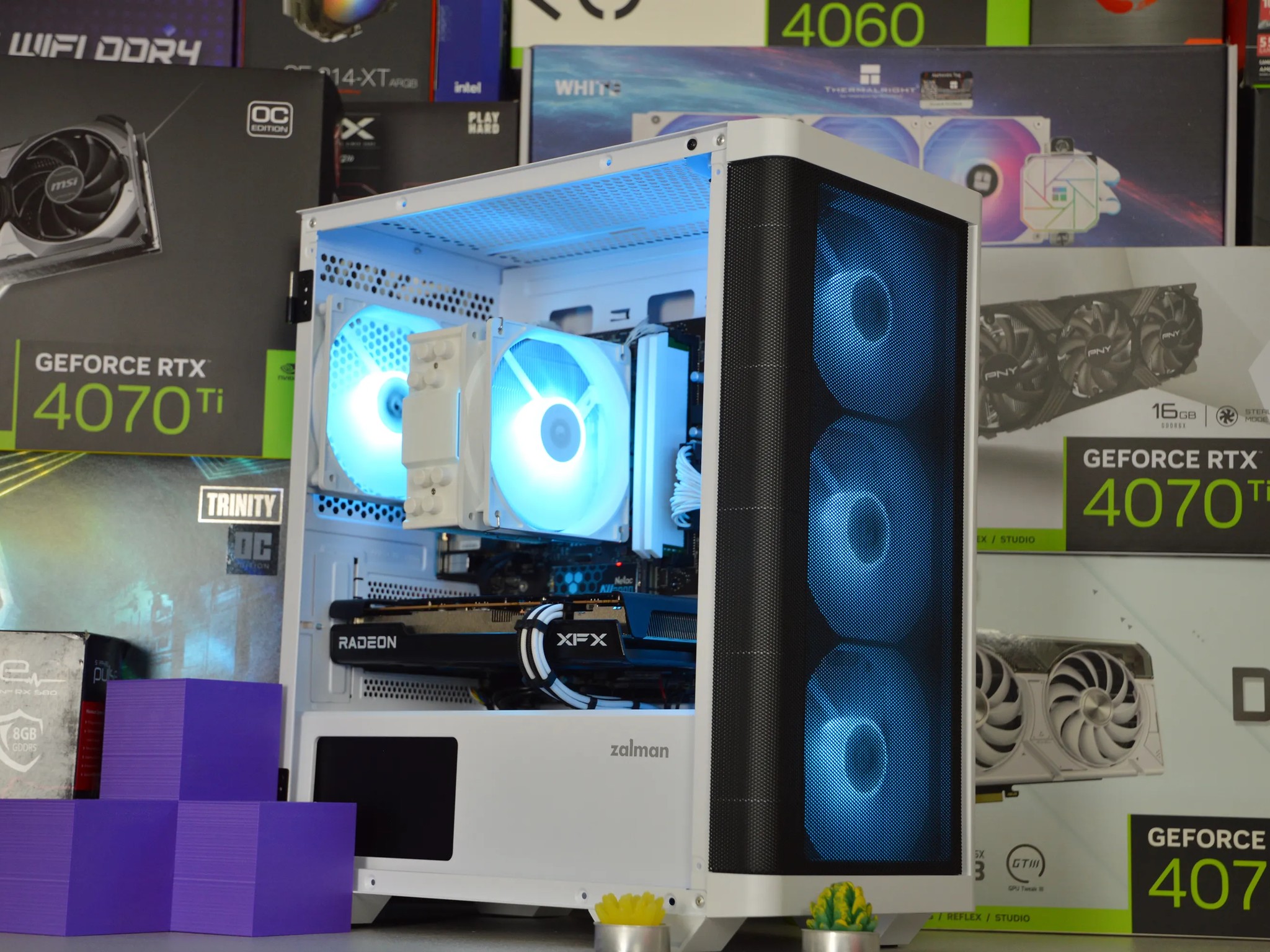 ❄️❄️| RX 6650XT 8GB | RYZEN 5 3600 | 16GB DDR4 RAM | 1TB NVME SSD | Icy Snow |