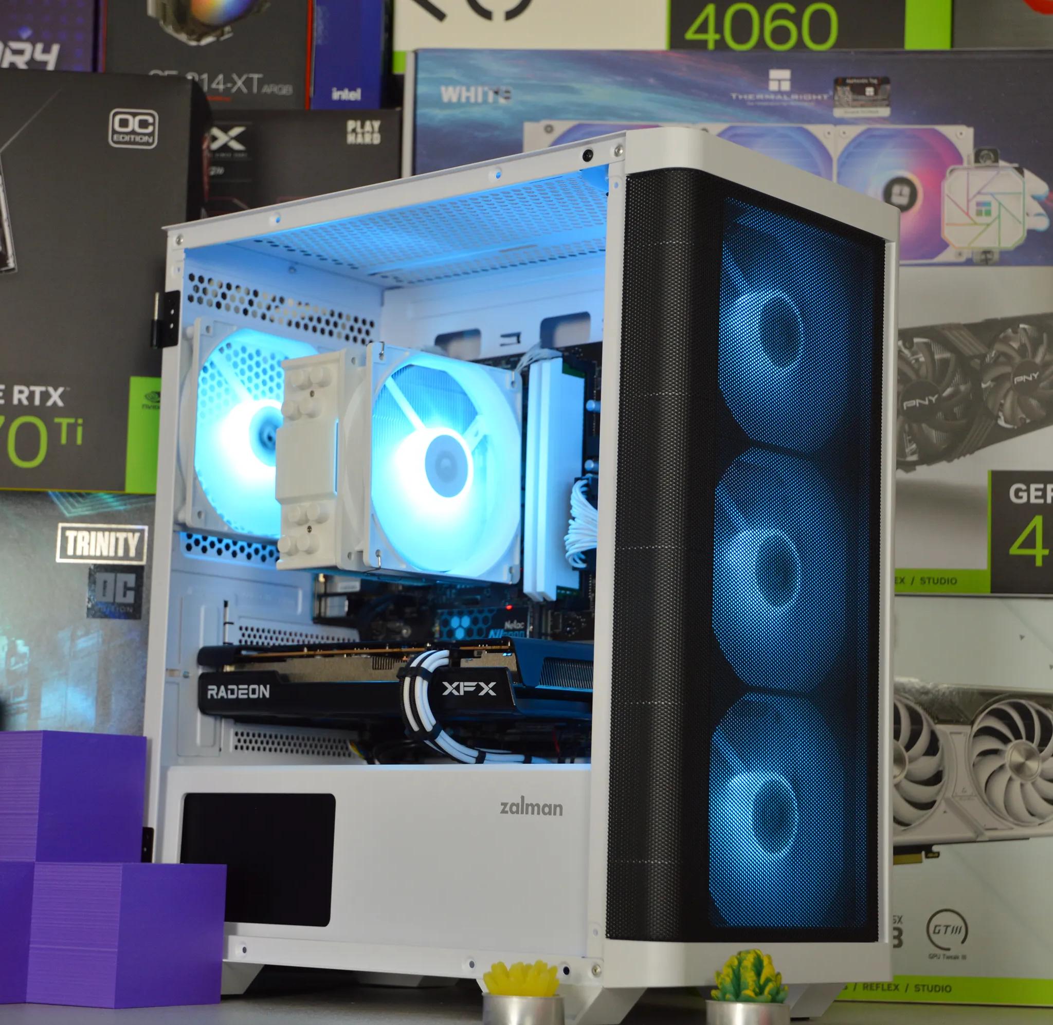 ❄️❄️| RX 6650XT 8GB | RYZEN 5 3600 | 16GB DDR4 RAM | 1TB NVME SSD | Icy Snow |