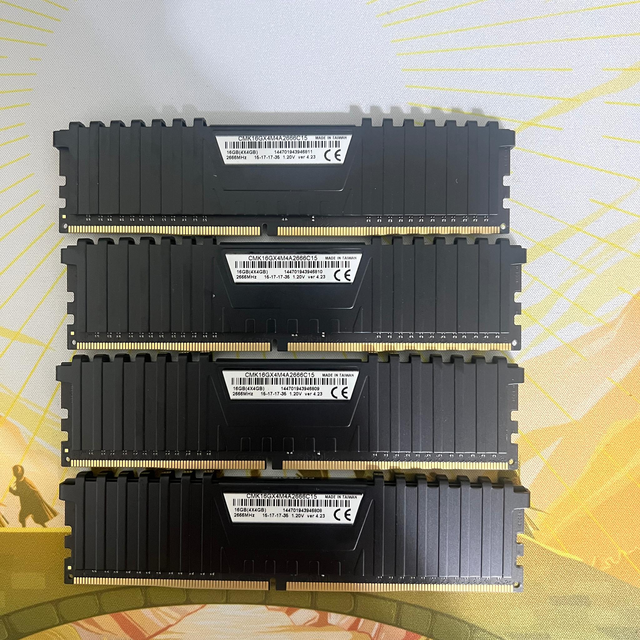 16GB DDR4 Corsair Vengeance LPX [4x4]