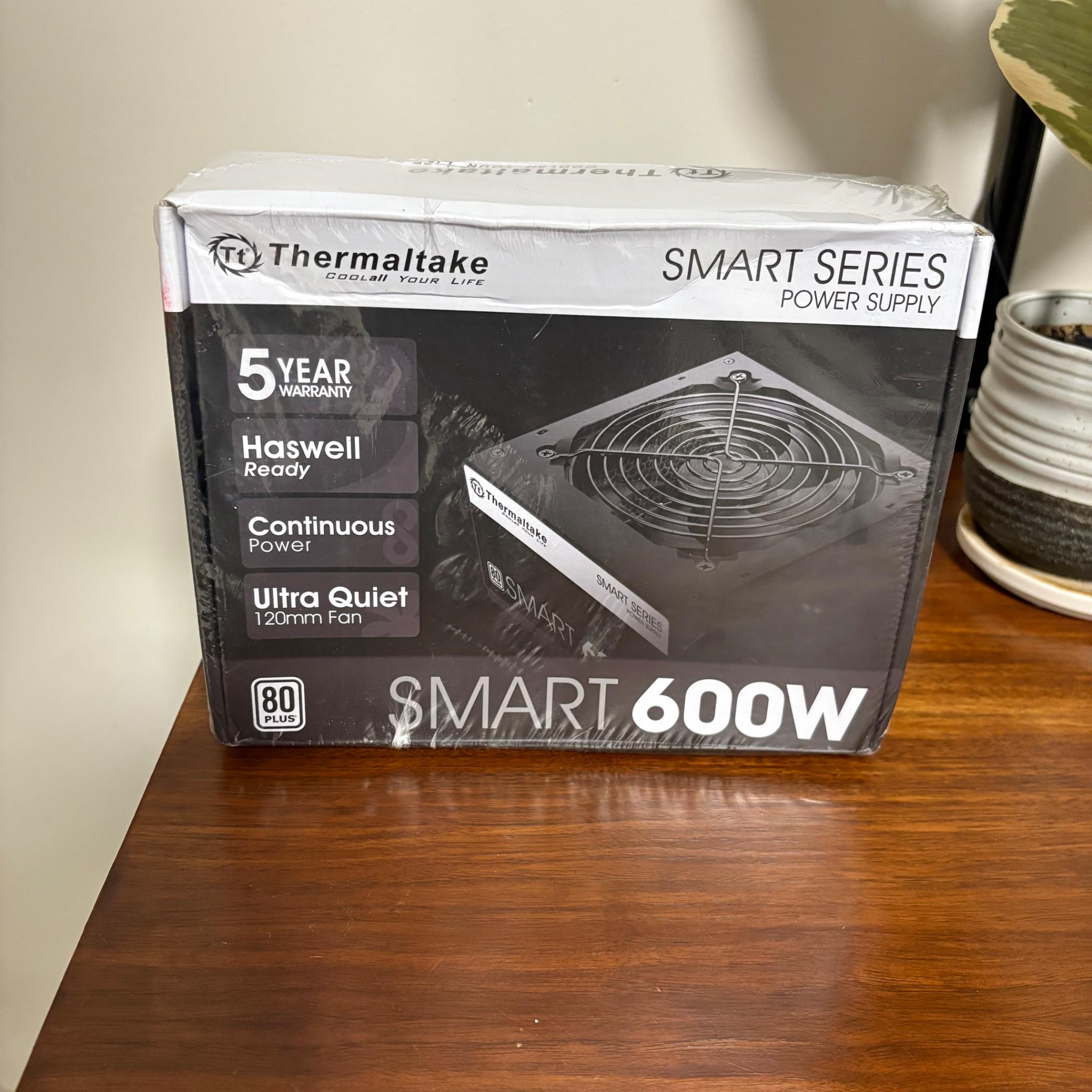 Thermaltake Smart Series 600W 80+ Power Supply (BNIB)