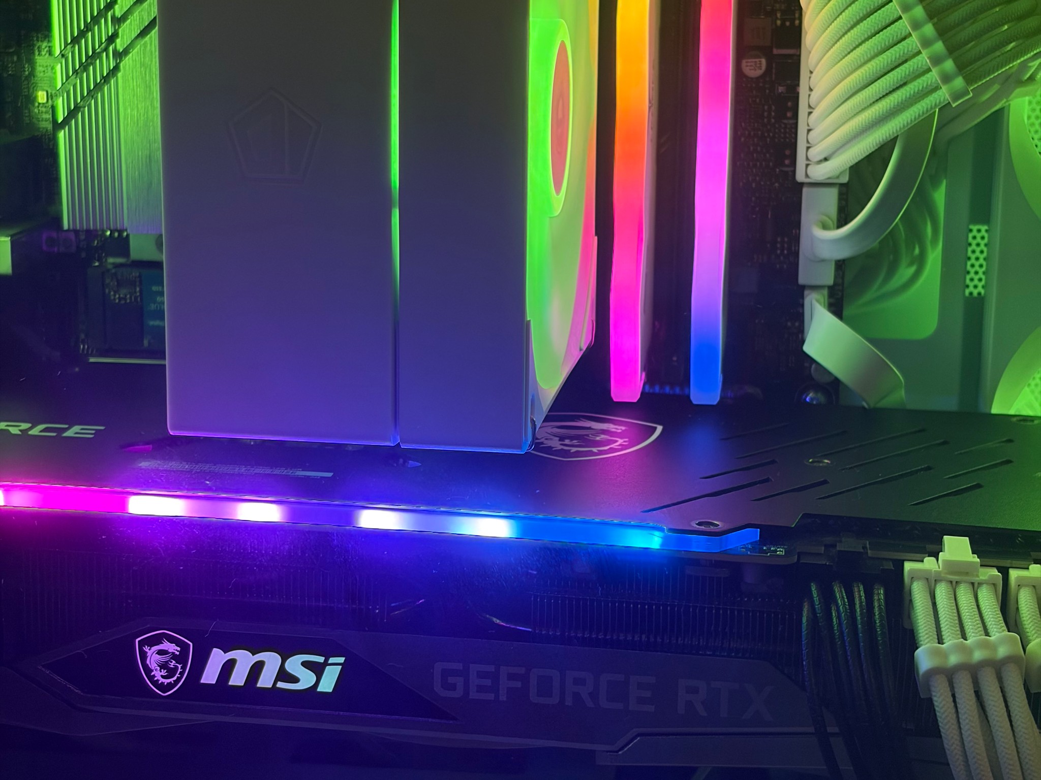🤍 White Frost | RTX 3080 12GB Gaming PC | Core Ultra 5 250KF Plus