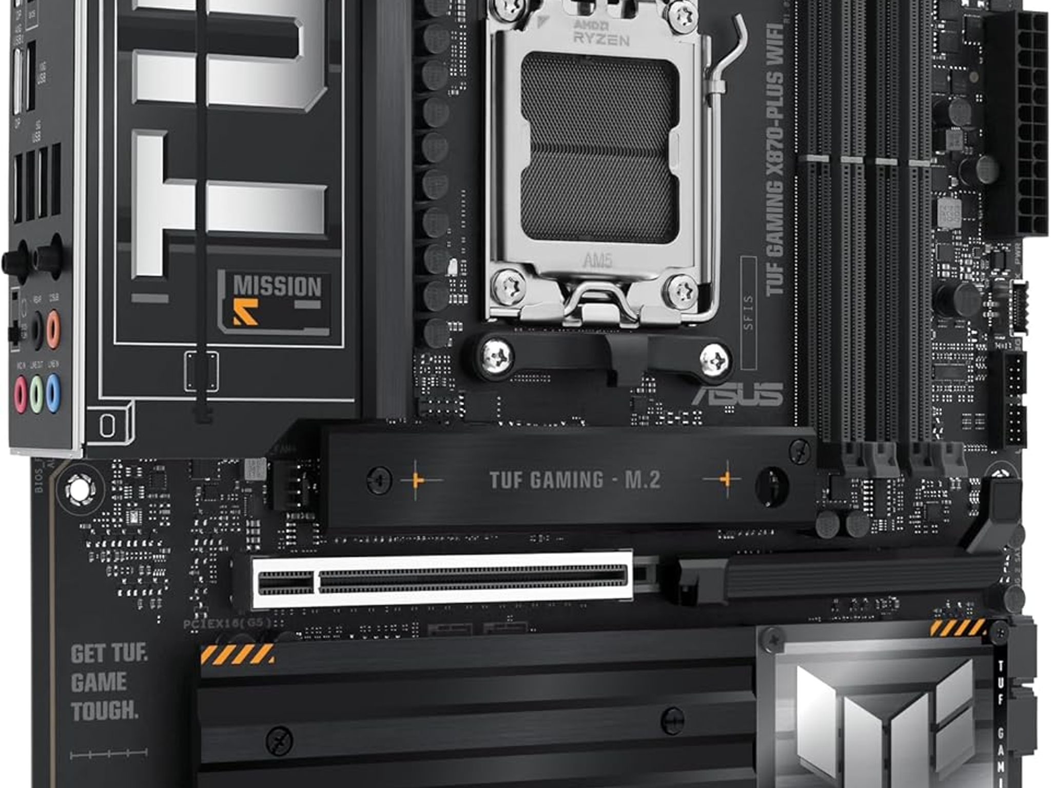 ASUS TUF Gaming X870-PLUS WiFi7 AMD AM5 DDR5 ATX Desktop Motherboard