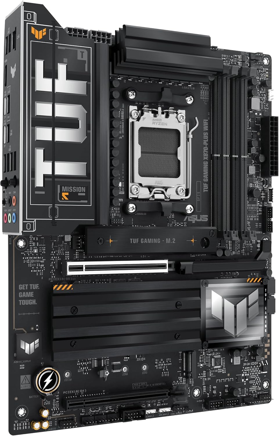 ASUS TUF Gaming X870-PLUS WiFi7 AMD AM5 DDR5 ATX Desktop Motherboard