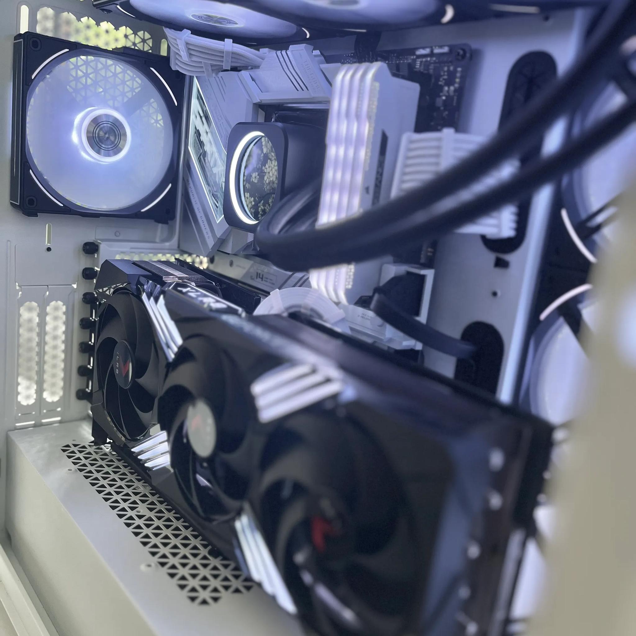 💎Crystal - 12900k 4070ti 64Gb 2TB Custom Gaming PC
