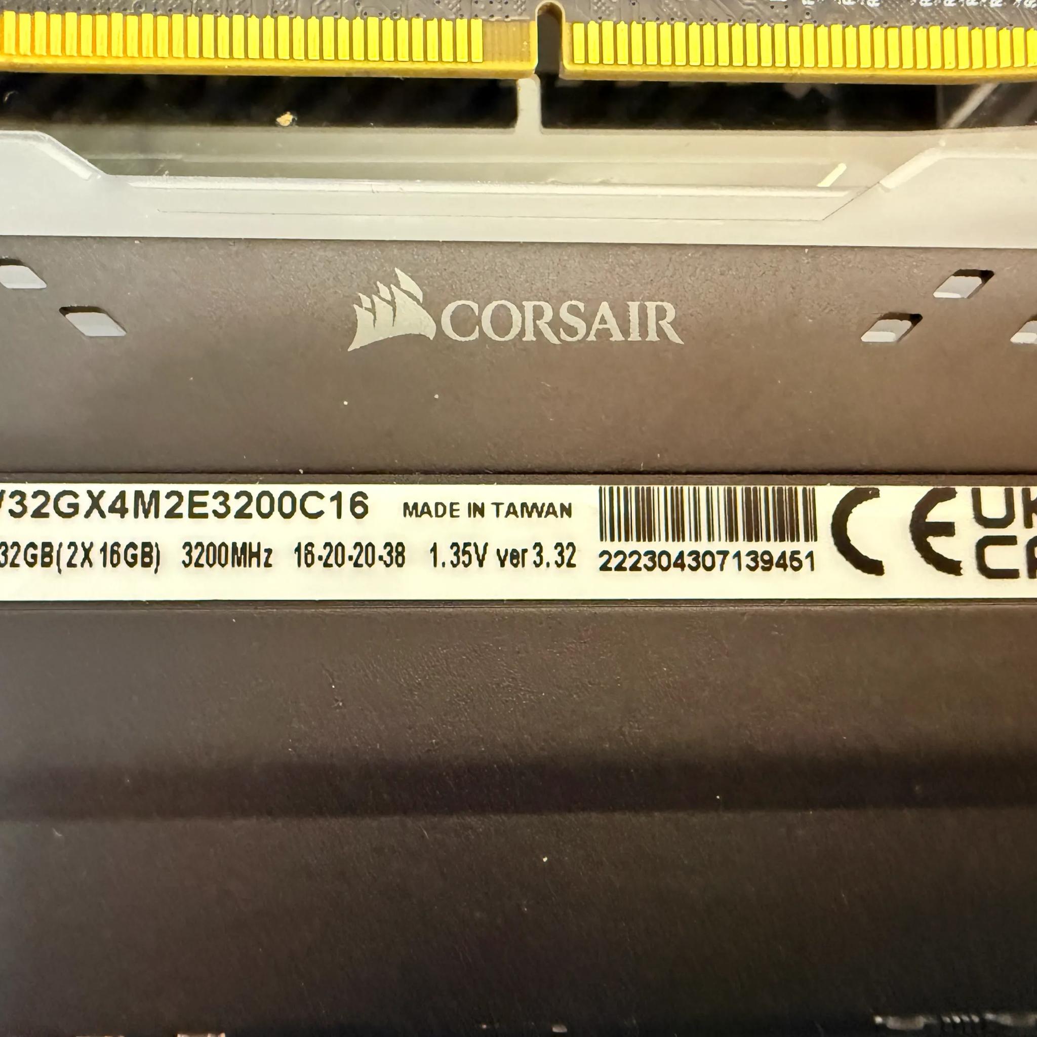 Ryzen 7b 5800x Asus X570 MoBo and 64Gb DDR4