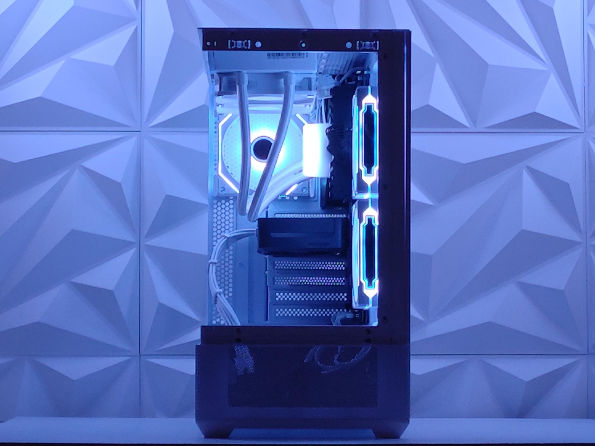 Liquid Cooled Gaming PC | RTX 5060 / Ryzen 5 / 16GB DDR4 / 1TB NVMe / Wi-Fi