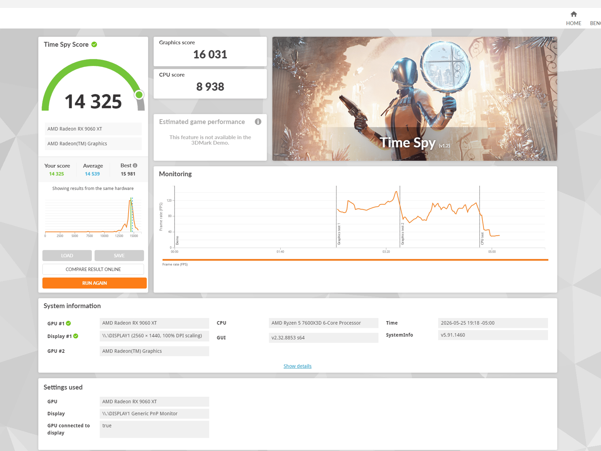 FULL AMD GAMING PC | RYZEN 5 7600X3D | RADEON RX 9060 XT 16GB | 32GB DDR5 | 2TB