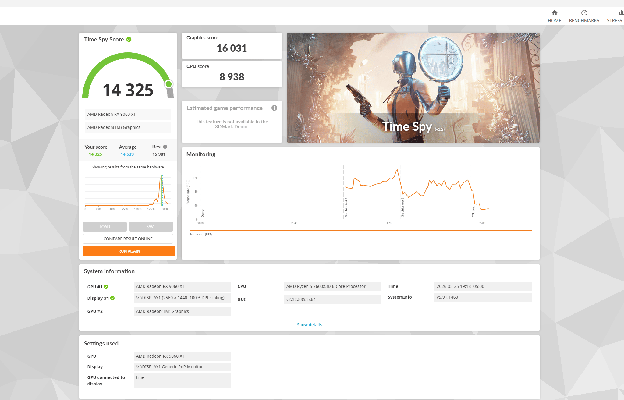 FULL AMD GAMING PC | RYZEN 5 7600X3D | RADEON RX 9060 XT 16GB | 32GB DDR5 | 2TB