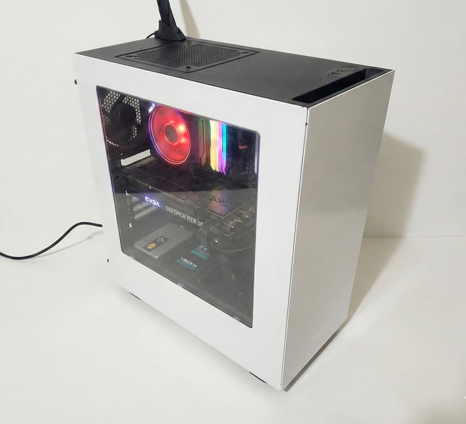 Custom PC Build RTX 3070/Ryzen 7 5700X OC 48GB RAM