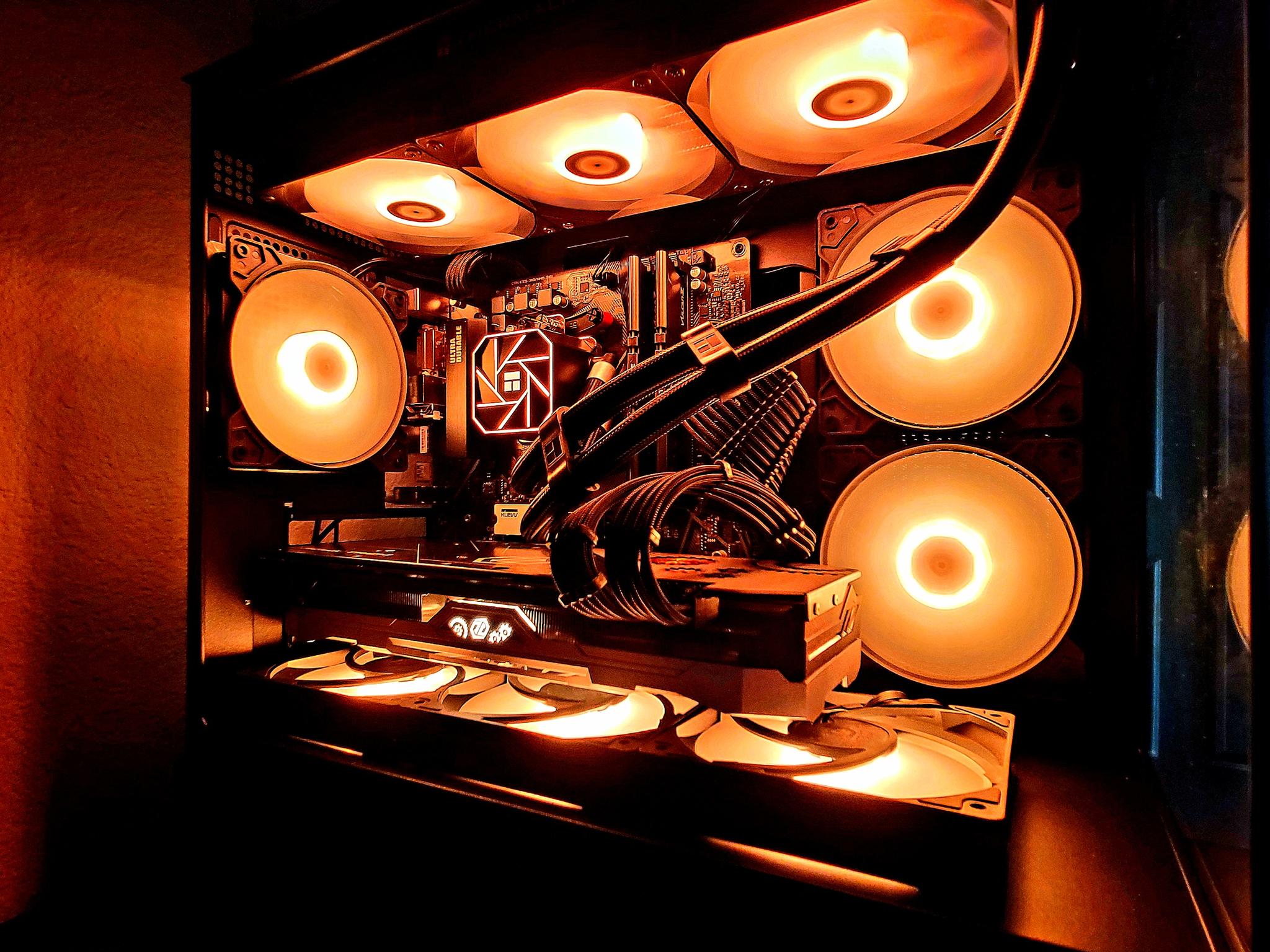 ⚫🔥 Midnight Ember 🔥⚫ | Ryzen 5 + RX 5700XT | High FPS 1080p Gaming PC