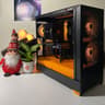 🎄Cyber Week Sale!!!   X-Mas Orange Pot - Festive Power for Your Gaming!** 🎄