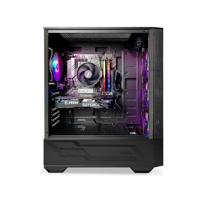 NSX Omega Gaming PC | R7 5700X | RTX 4060 TI | 1TB SSD | 16 GB RAM | Win 11 Home | WiFi | Bluetooth