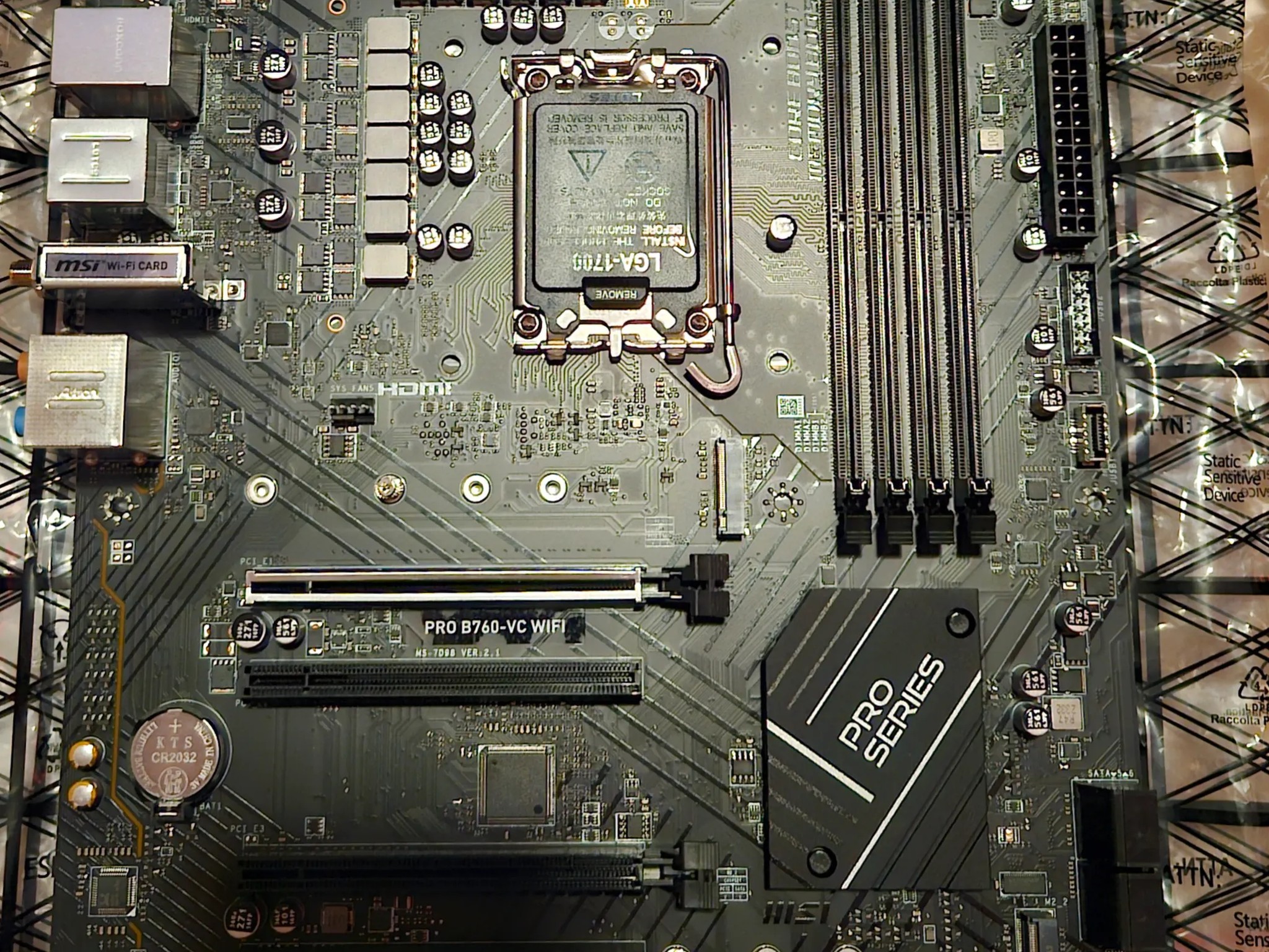MSI Pro Series B760-VC WIFI DDR5