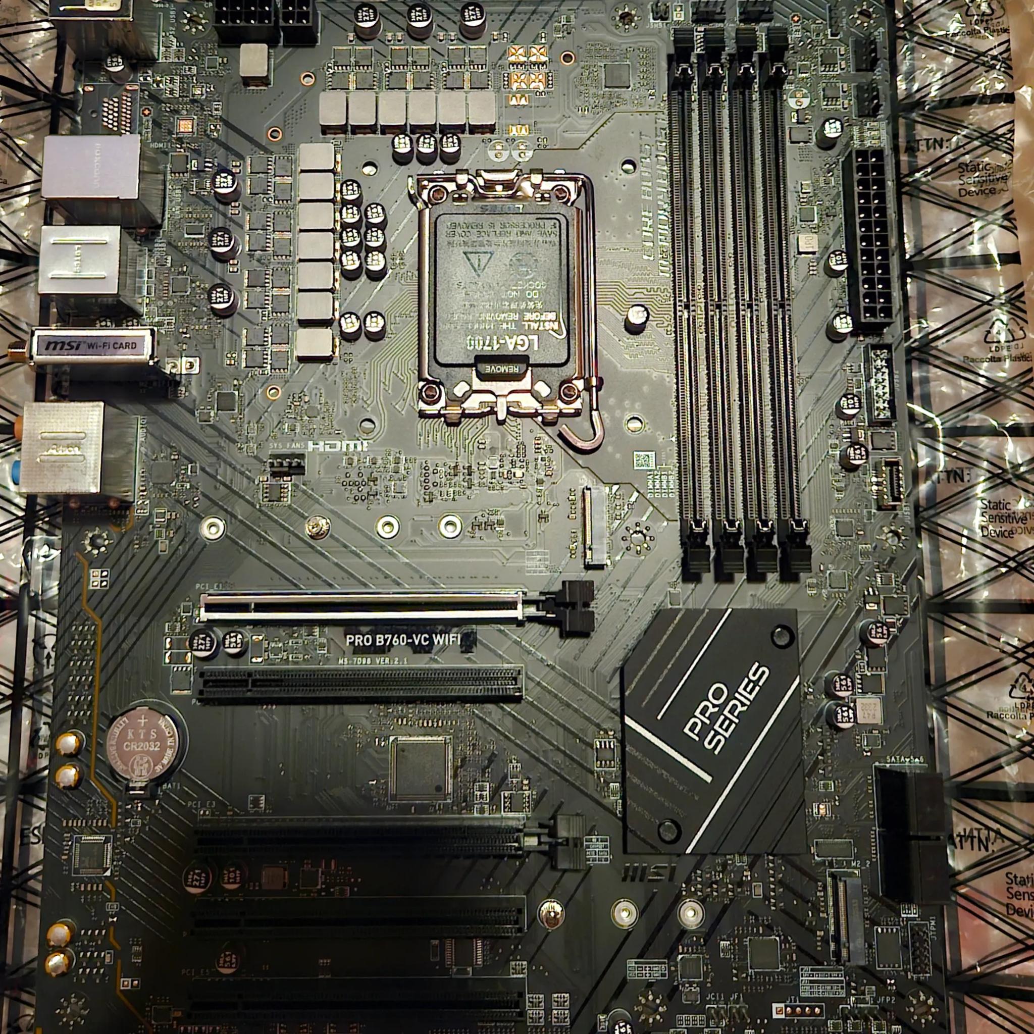 MSI Pro Series B760-VC WIFI DDR5