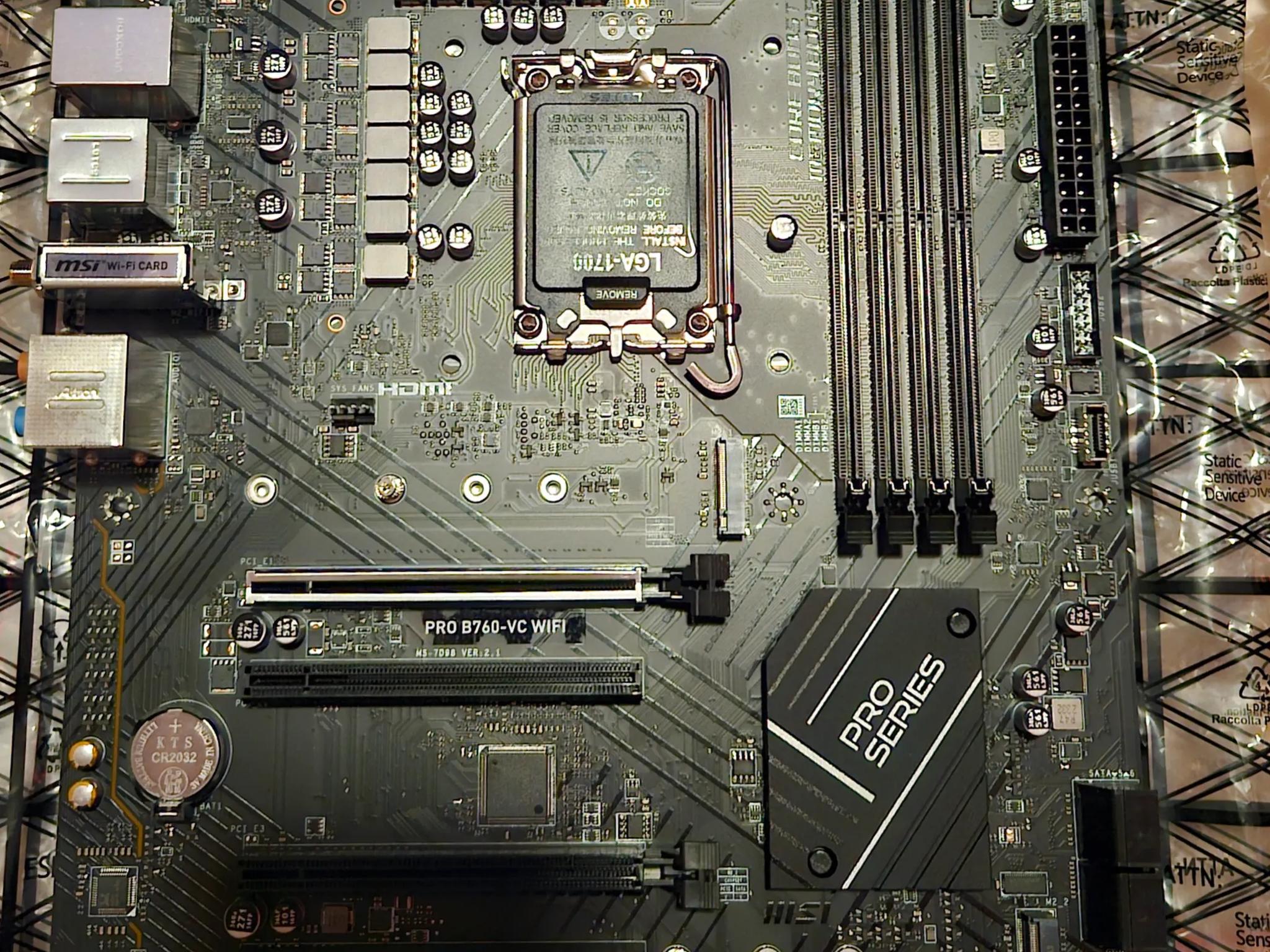 MSI Pro Series B760-VC WIFI DDR5